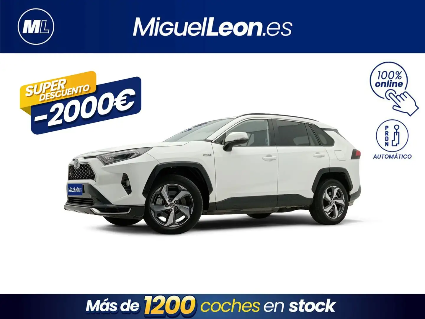 Toyota RAV 4 Rav4 2.5l PLUG-IN 300PH (e-CVT) Advance Blanco - 1