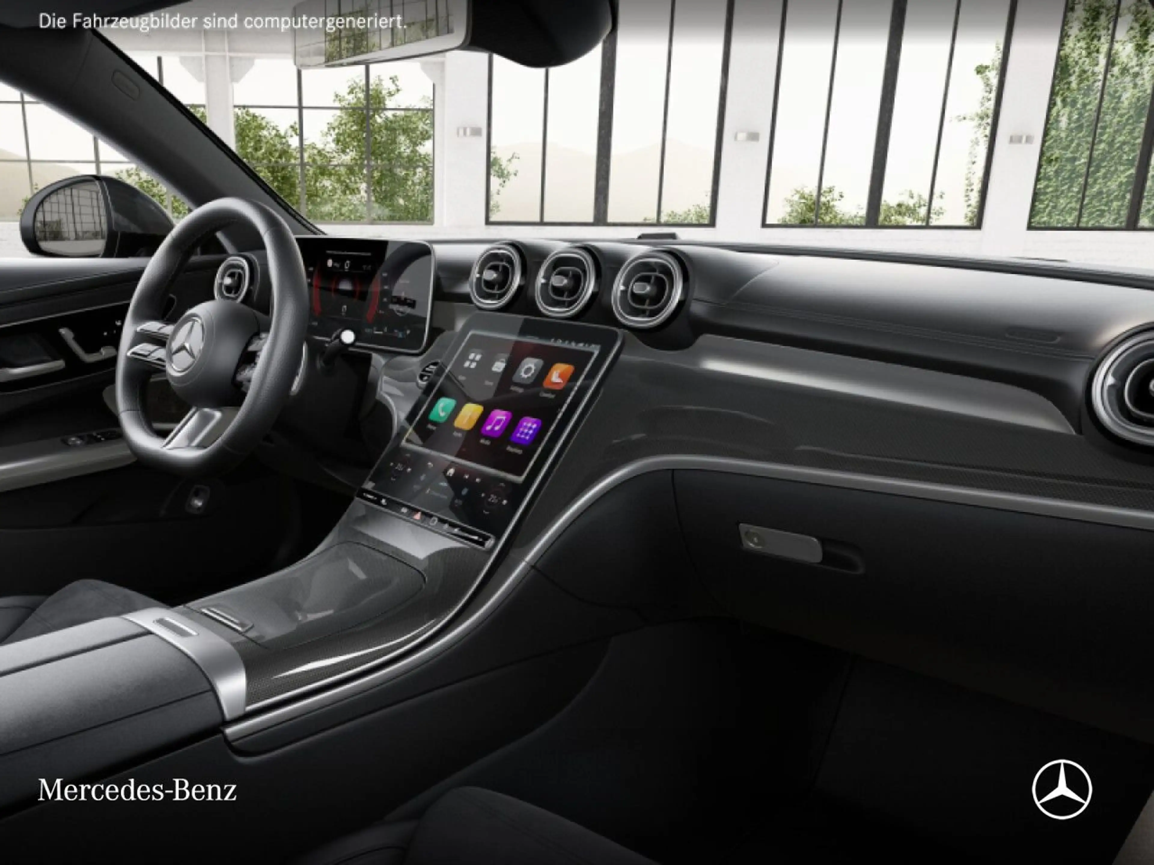 Mercedes-Benz CLE 200 AMG+PANO+360+AHK+LED+BURMESTER+KEYLESS+9G — photo 10