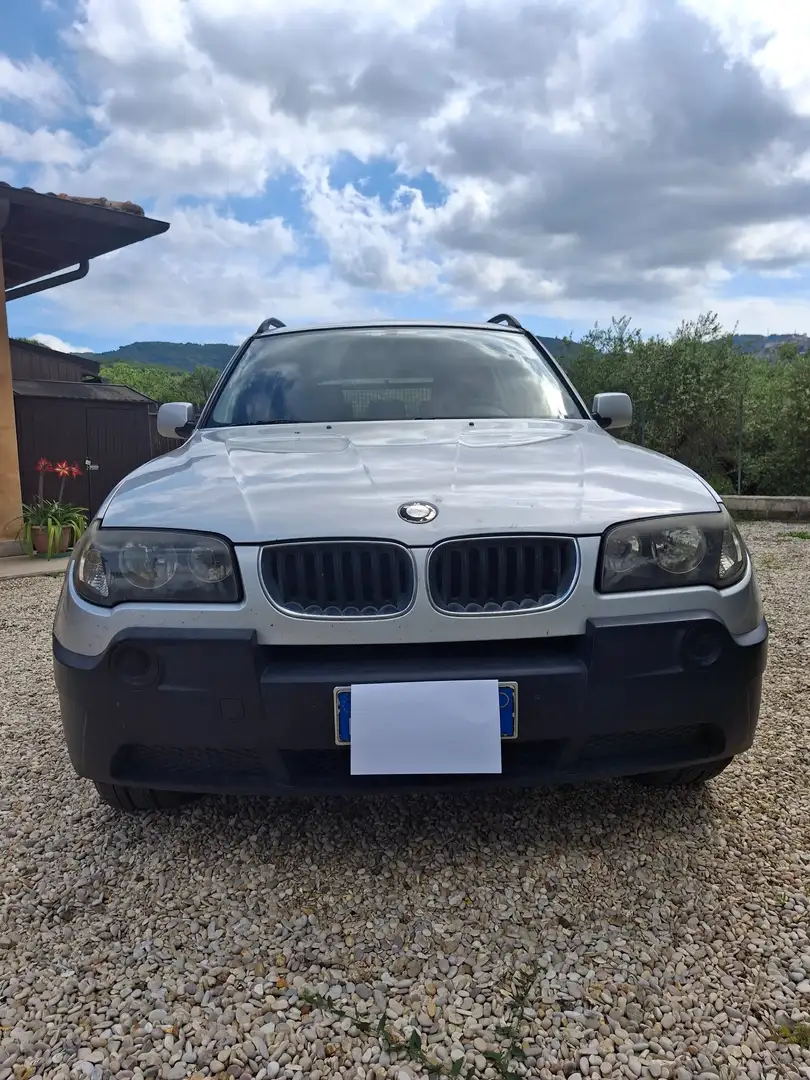 BMW X3 X3 E83 2.0d Zilver - 1