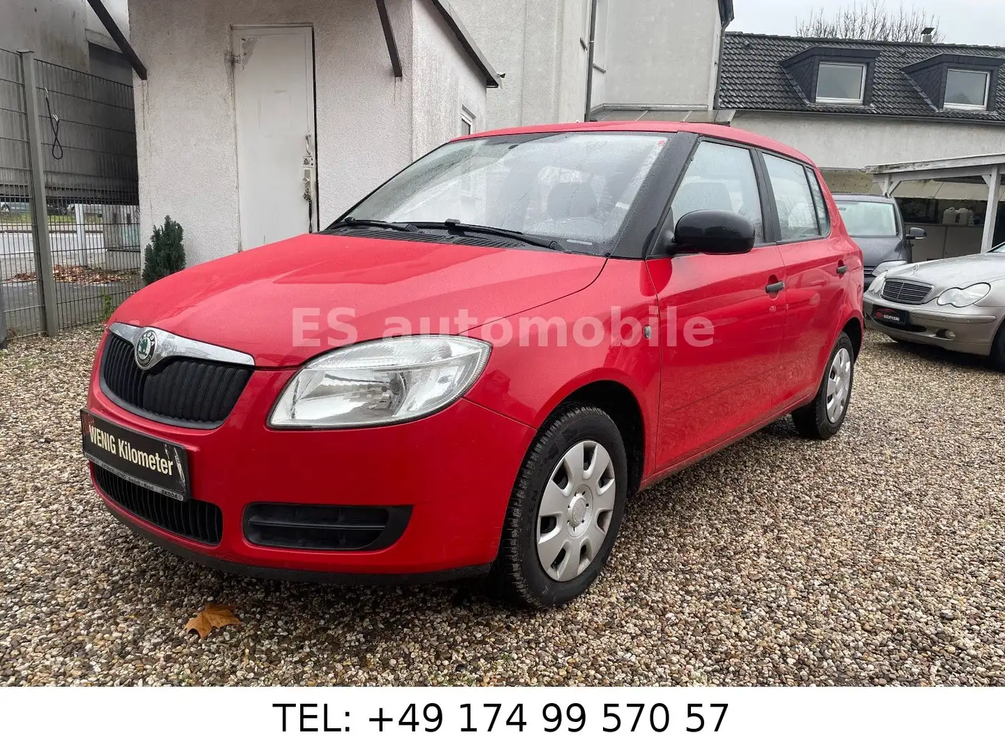 Skoda Fabia 1.2l Ambiente **1.Hand / wenig km** Rood - 1