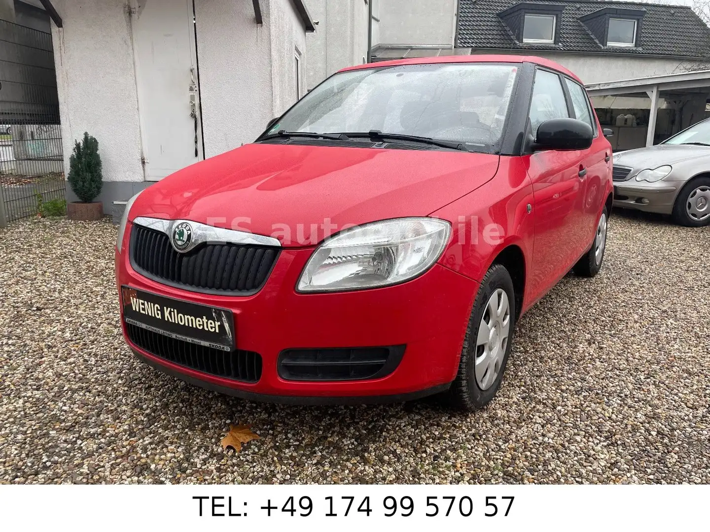Skoda Fabia 1.2l Ambiente **1.Hand / wenig km** Rood - 2