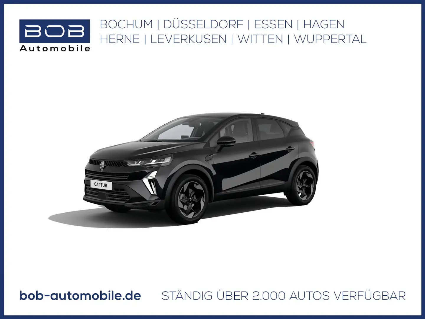 Renault Captur Techno TCe 115 Winter u. Navi-P. Schwarz - 1