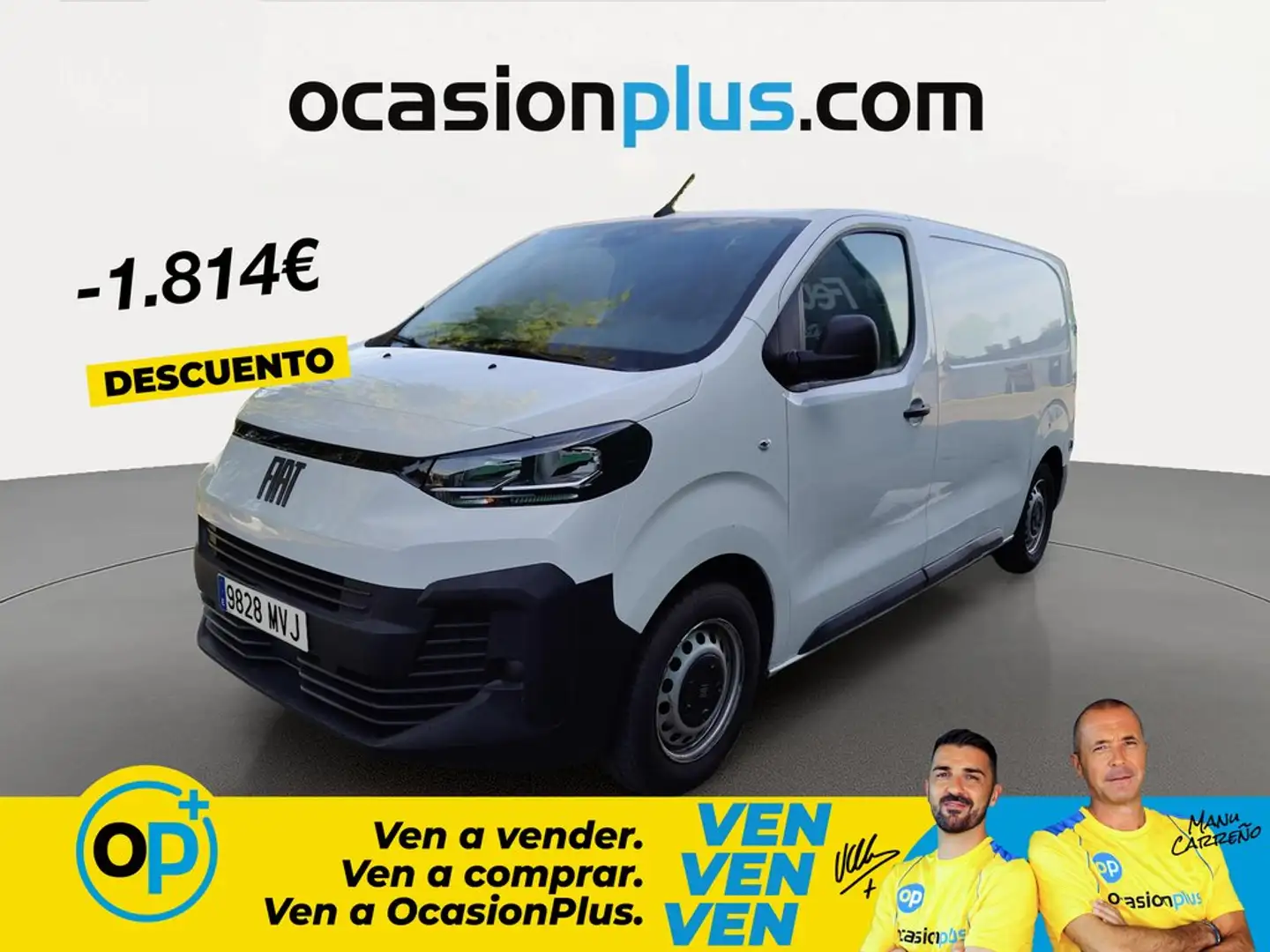 Fiat Scudo Furgón 1.5BlueHDI S&S L2 H1 88KW Blanco - 1