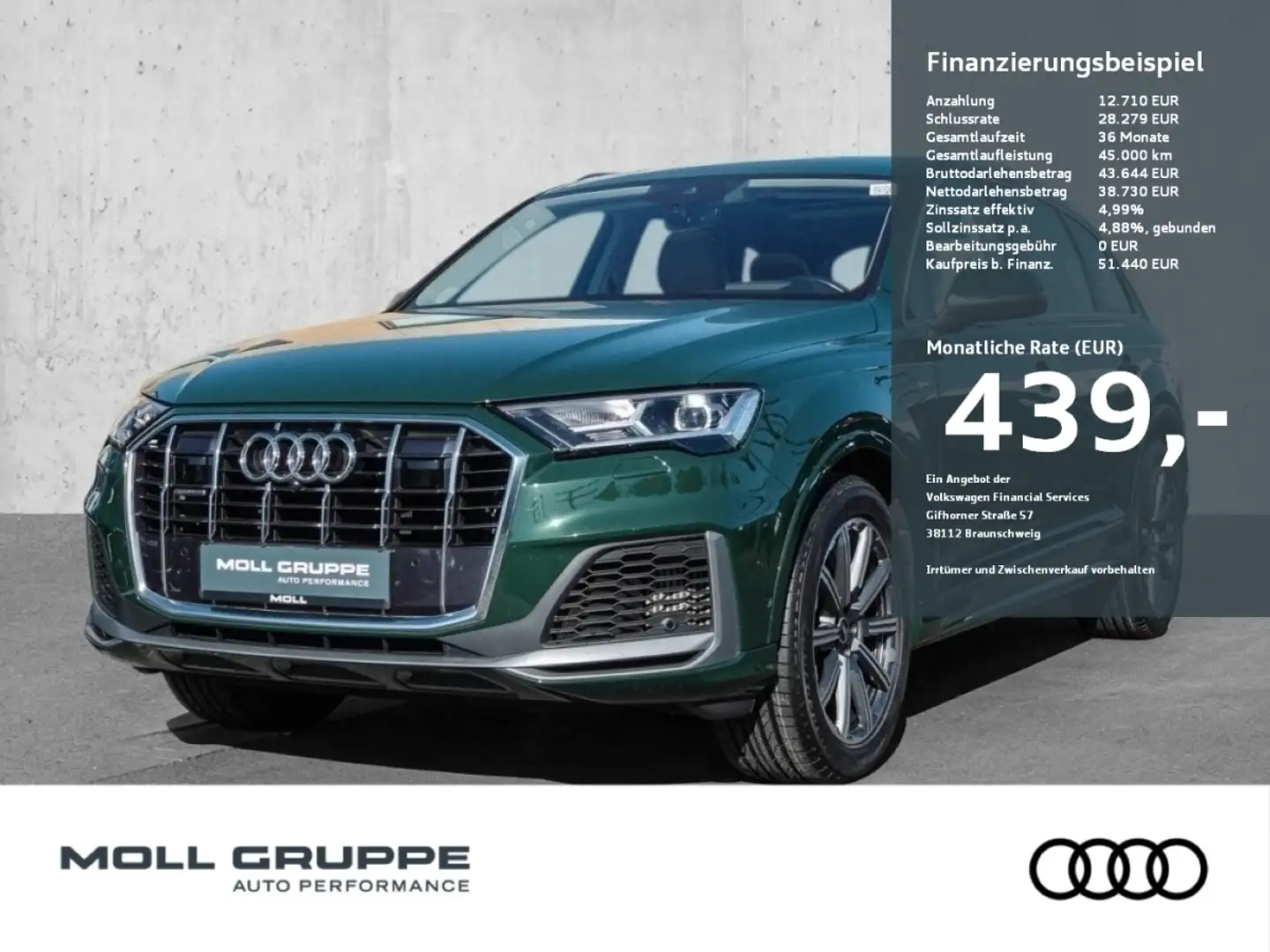 Audi Q7 SUV TFSI e S line NAVI LEDER LUFT PANO - 1