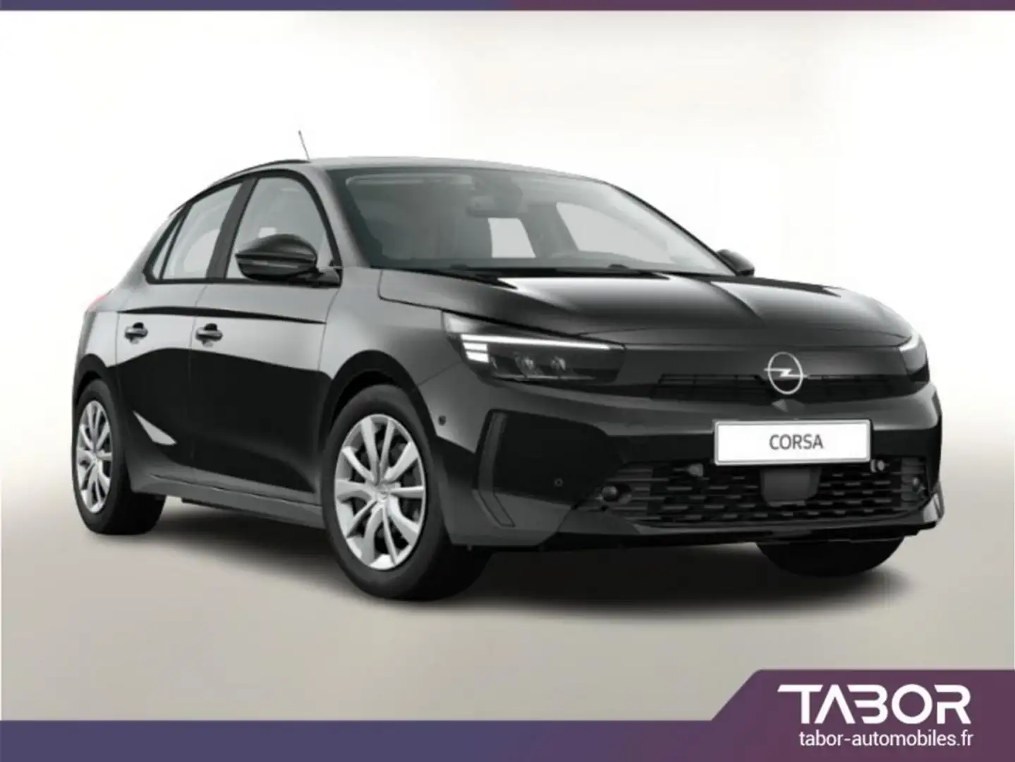 Opel Corsa 1.2 Turbo 100 Edition LED régulateur Noir - 1