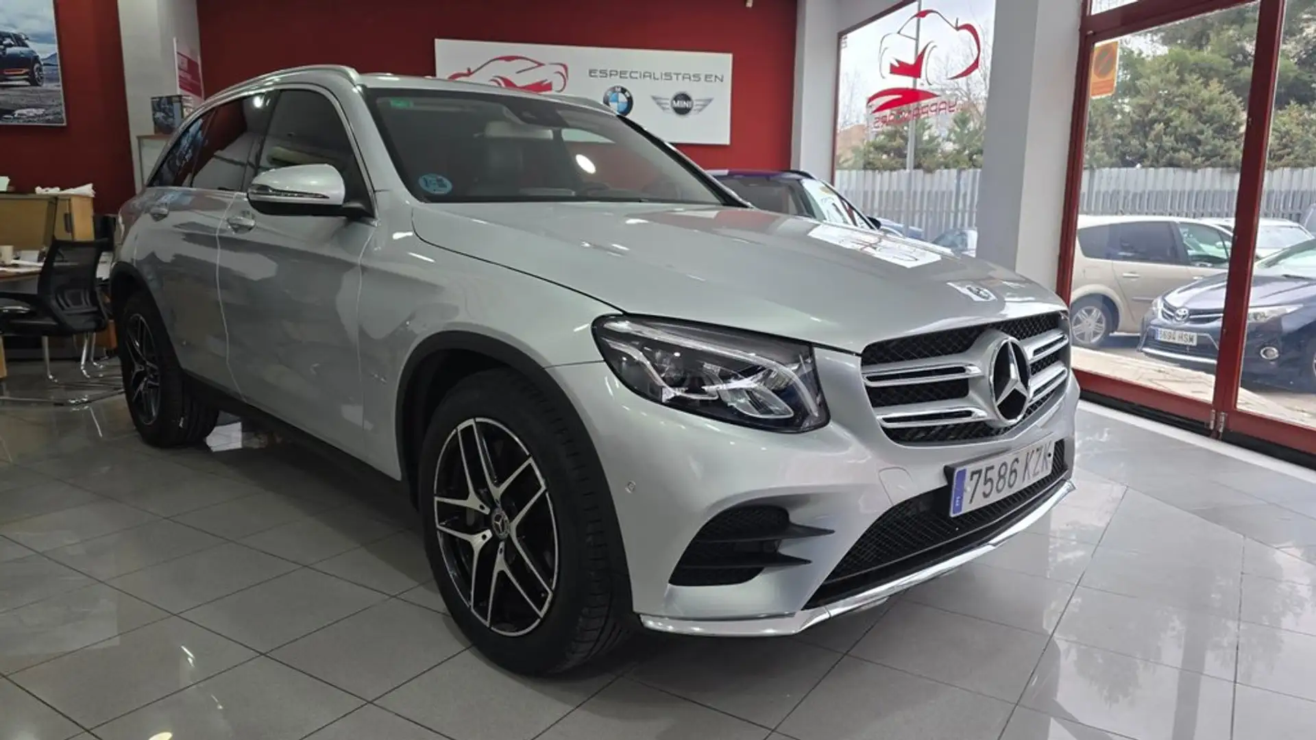 Mercedes-Benz GLC 220 220d 4Matic Aut. Gris - 1