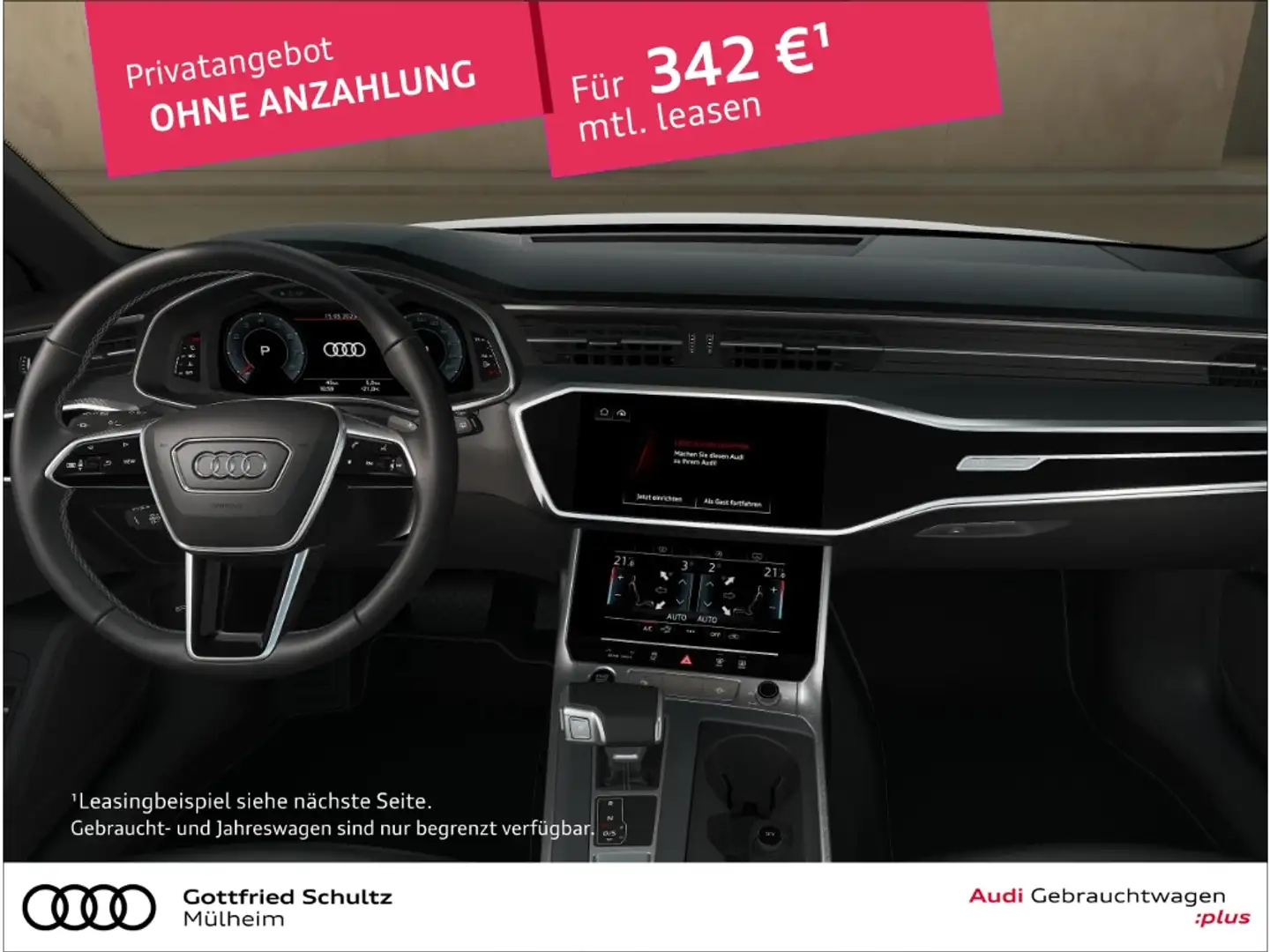 Audi A6 Avant 45 TFSI advanced Schwarz - 1