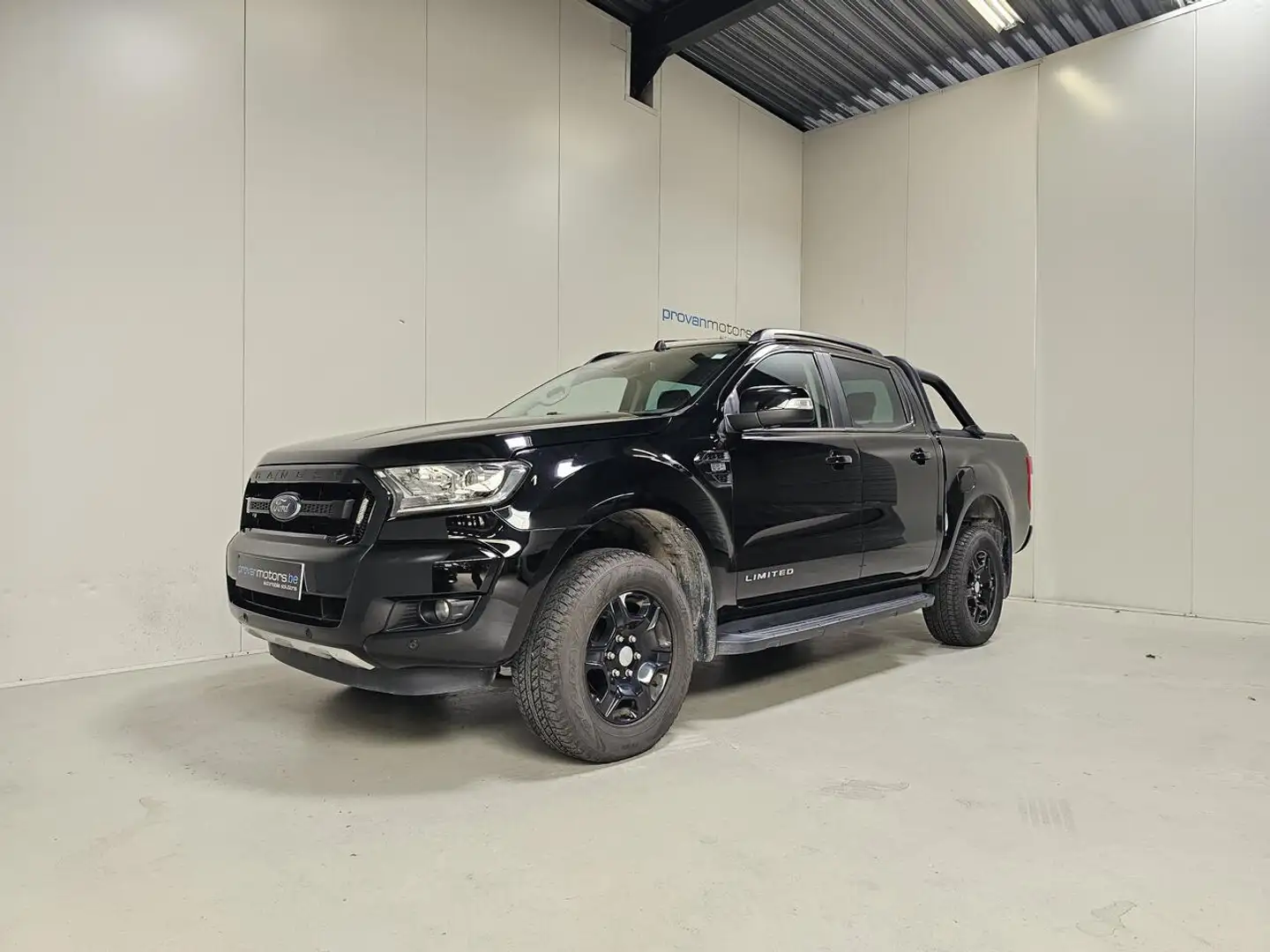 Ford Ranger 3.2 TDCi Autom. - Limited - Topstaat! Zwart - 1