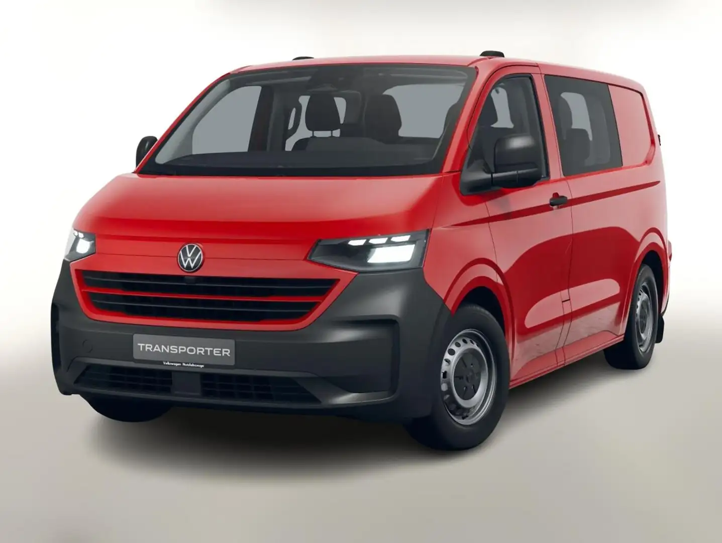 Volkswagen T7 Kastenwagen Kastenwagen Plus TDI 150 AT8 Klimaaut SHZ 6-S 1... Roşu - 1