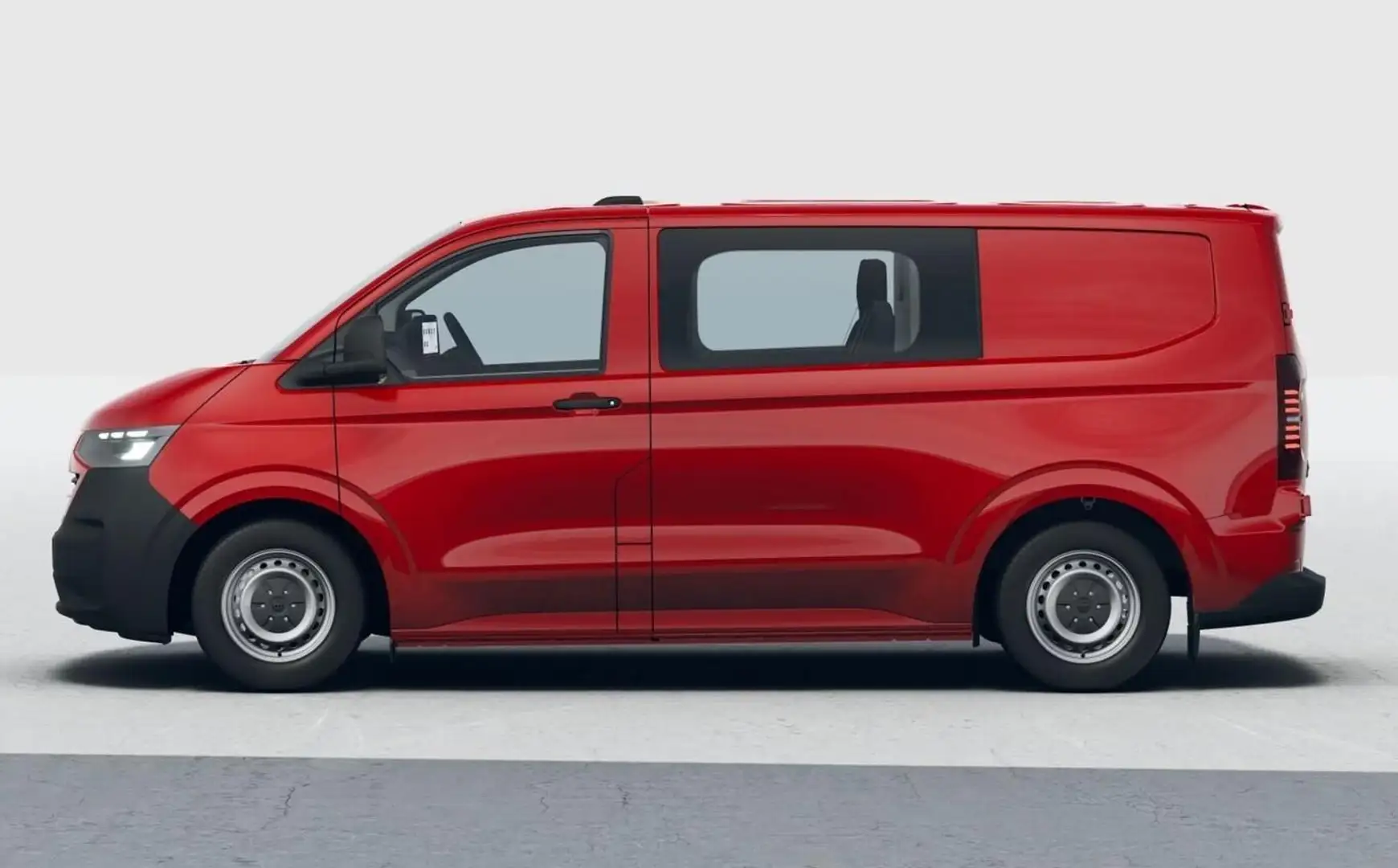 Volkswagen T7 Kastenwagen Kastenwagen Plus TDI 150 AT8 Klimaaut SHZ 6-S 1... Roşu - 2