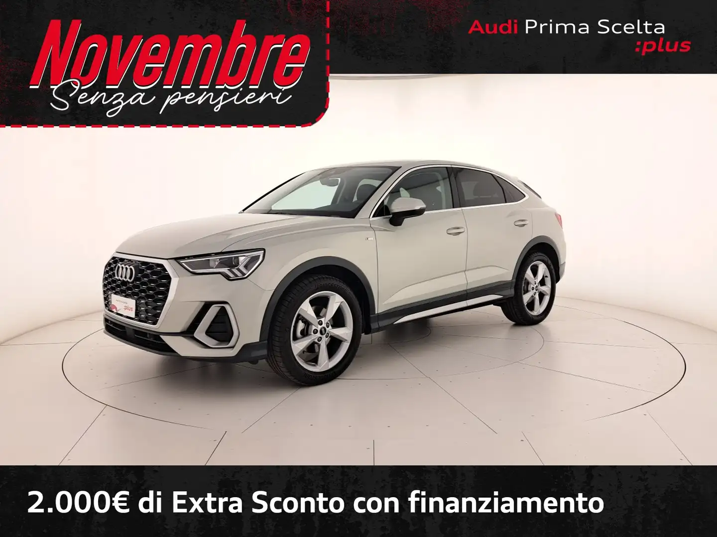 Audi Q3 sportback 35 1.5 tfsi s-tronic Zilver - 1