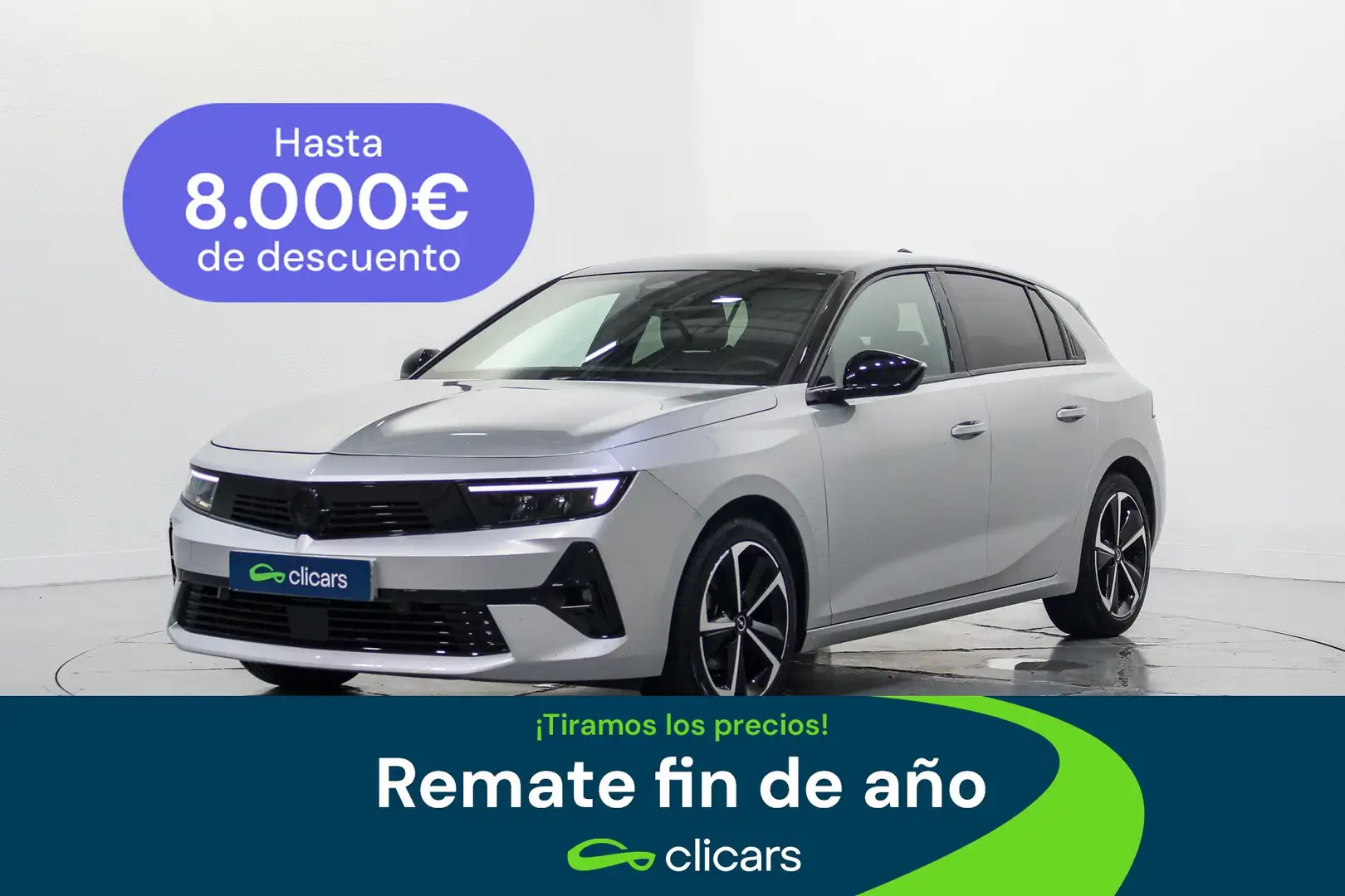 Opel Astra 1.2T XHT S/S GS 130 Argent - 1