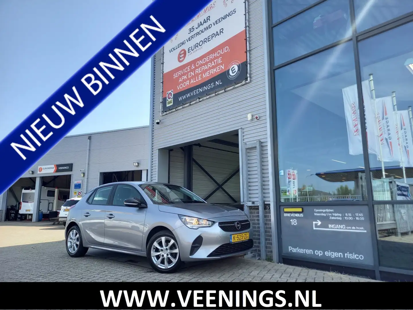 Opel Corsa 1.2 Edition - CARPLAY & ANDROID - PARKEERSENSOREN Grijs - 1