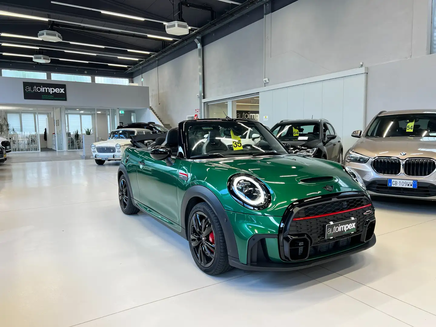 MINI John Cooper Works Cabrio Mini Cabrio 2.0 JCW 231CV auto FULL OPTIONAL Vert - 1