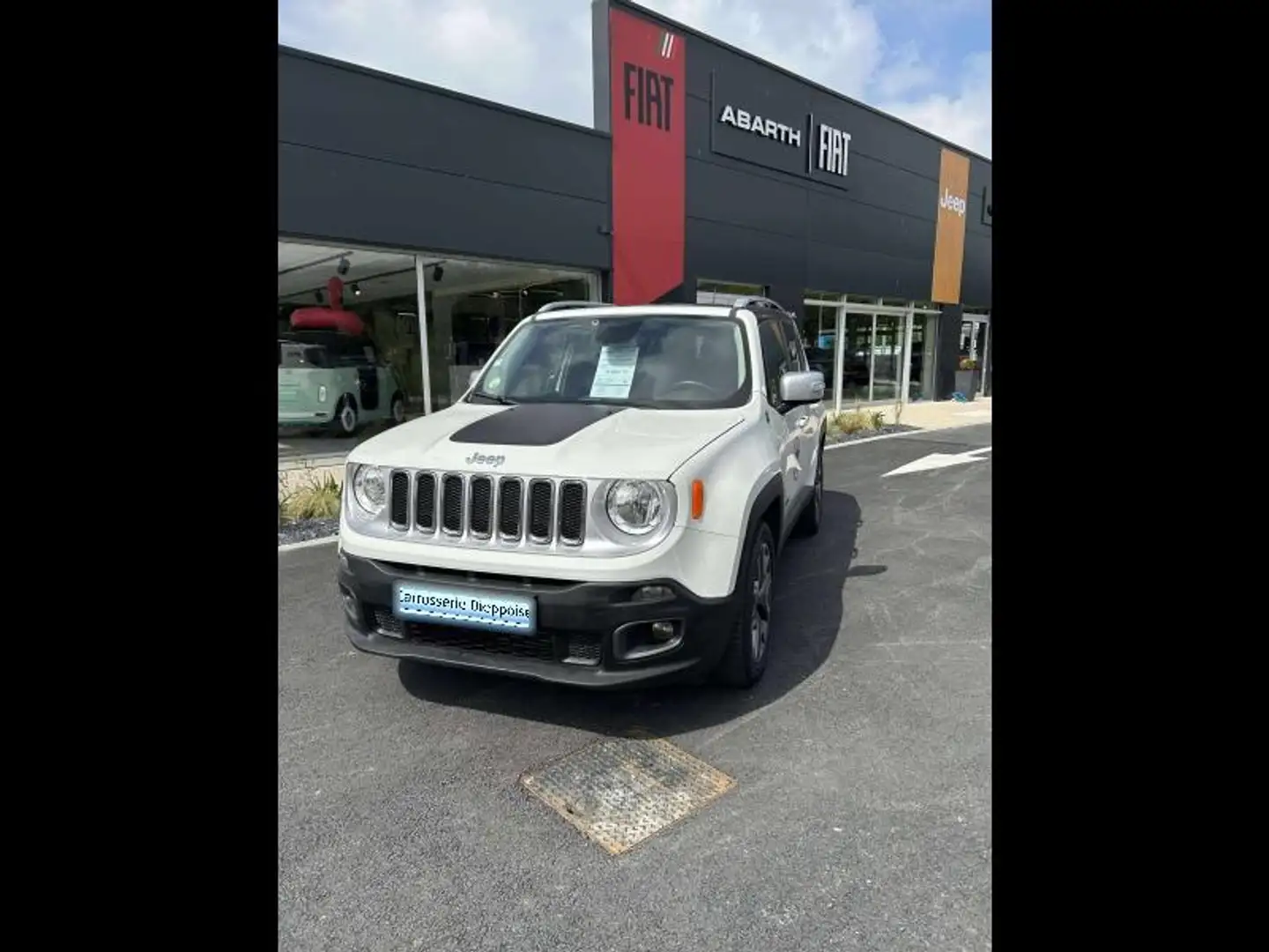 Jeep Renegade 1.6 MultiJet S\u0026S 120ch Limited Blanc - 1