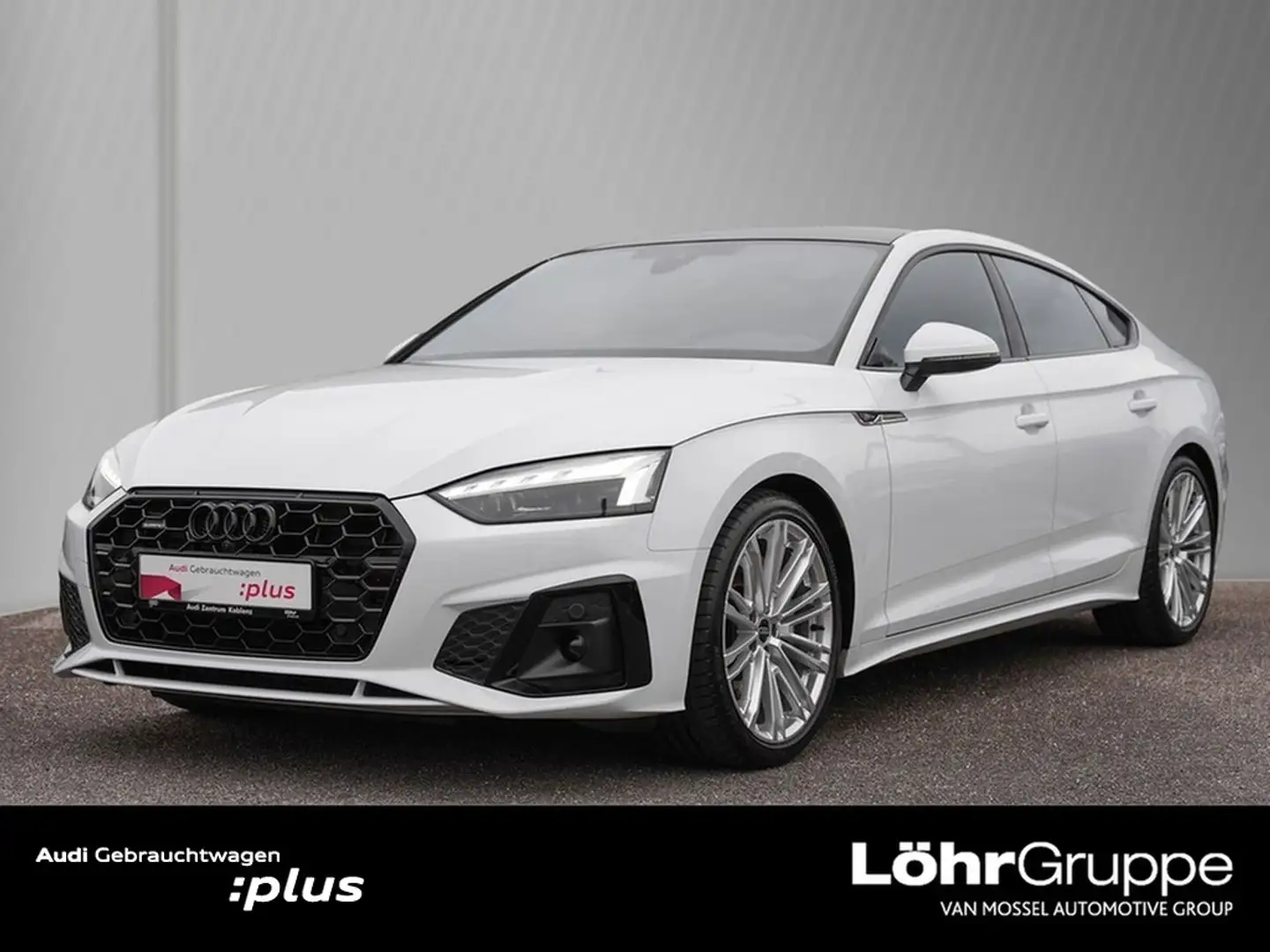 Audi A5 Sportback 50 TDI S line Matrix ACC AHK Kamera Weiß - 1