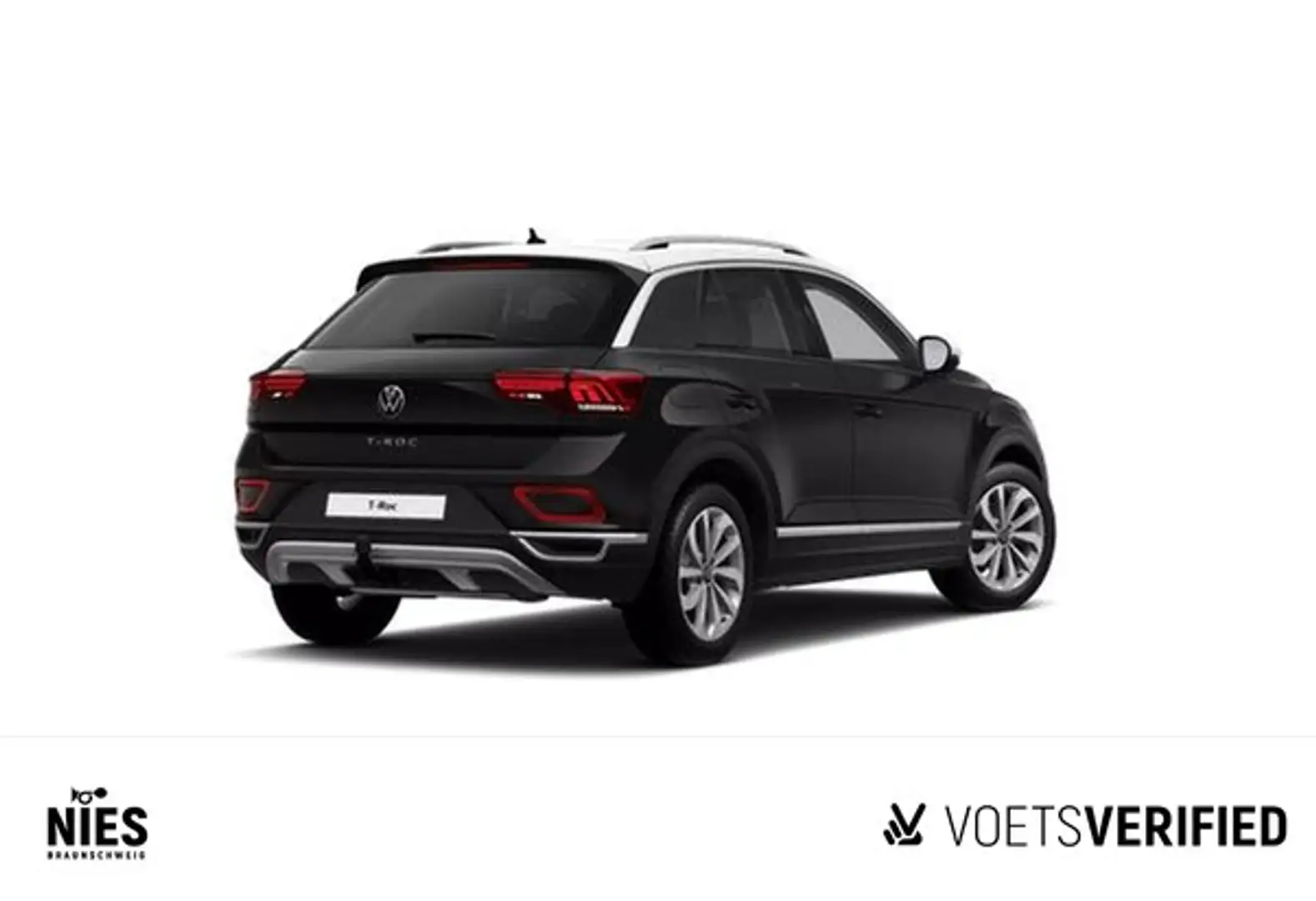 Volkswagen T-Roc Style 1.5 TSI DSG RearView+LED+App-Connect Schwarz - 2