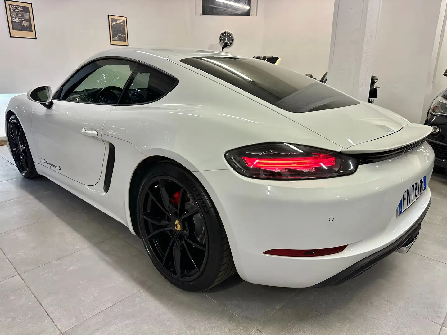 Porsche 718 S * BOOK SERV * 100% PRIMA VERN* SPORT CHRONO* PSE Bianco - 2