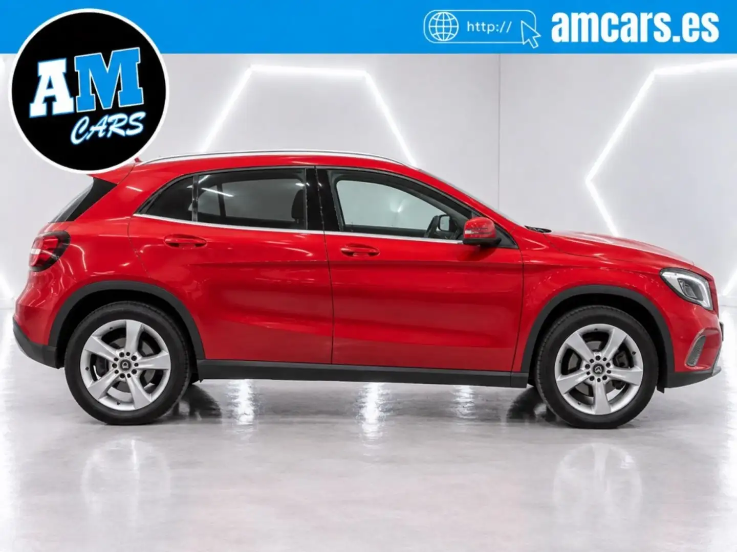 Mercedes-Benz GLA 200 200d 7G-DCT Rojo - 2