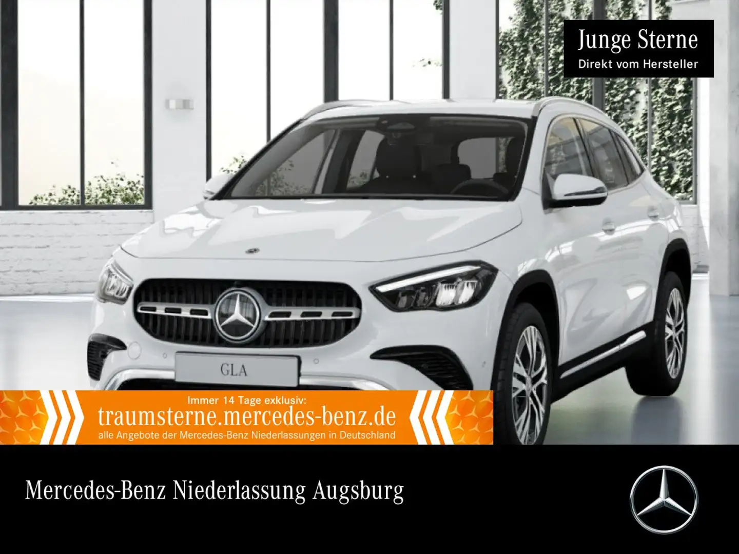 Mercedes-Benz GLA 180 PROGRESSIVE+360°+LED+TOTW+KEYLESS+7G Weiß - 1