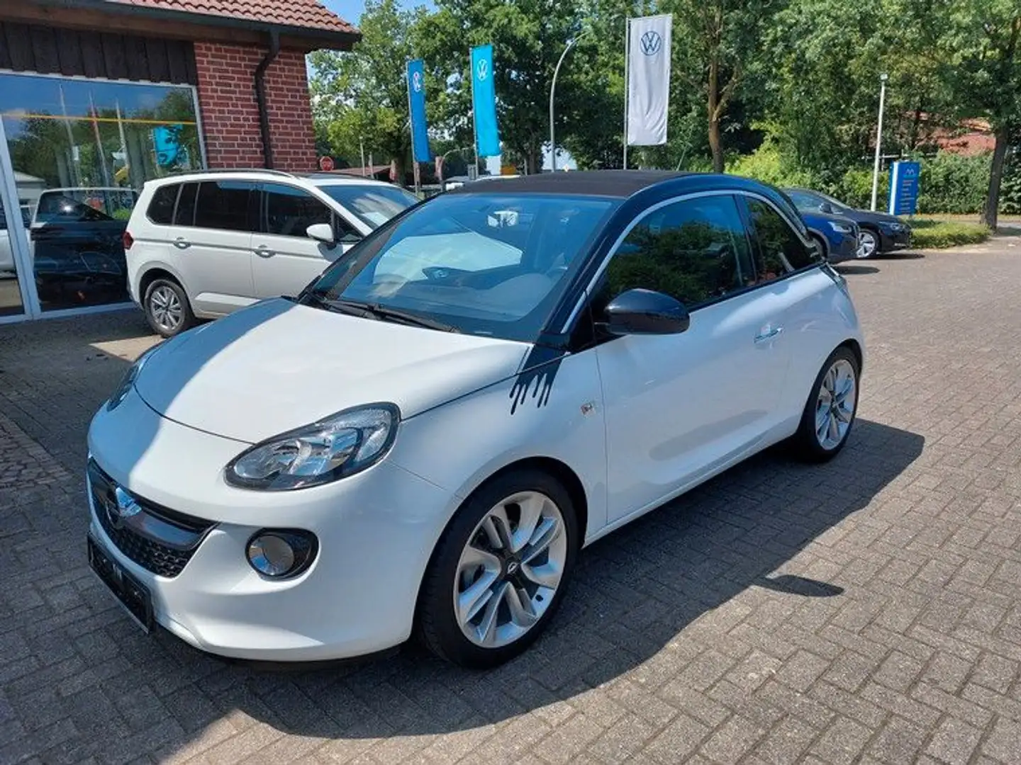 Opel Adam 1,4 16V Open Air *Faltdach*KLA*Sitzhzg* Weiß - 1