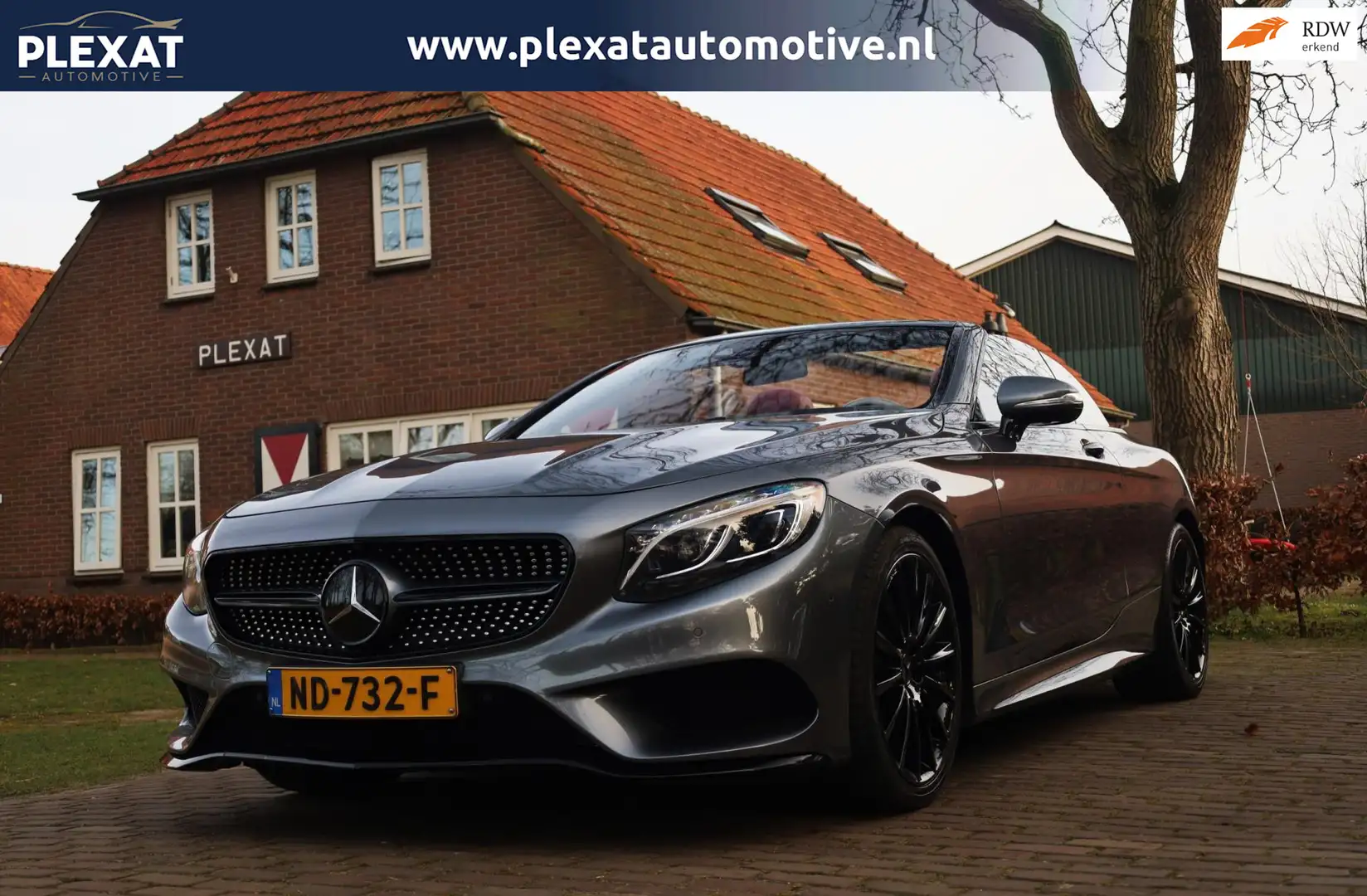 Mercedes-Benz S 500 Cabrio 4-Matic Aut. | Designo Interieur | Orig. NL Gri - 1