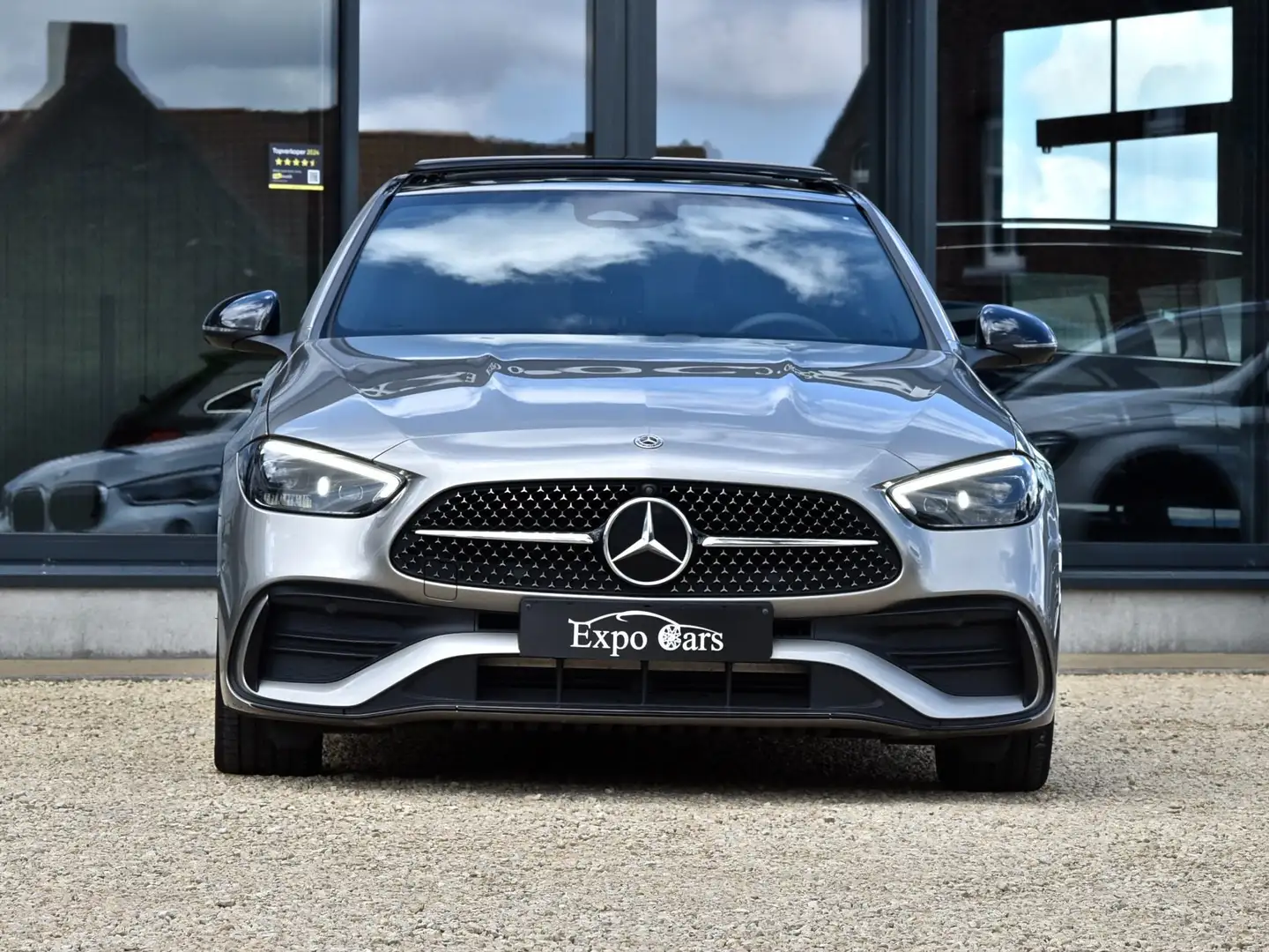 Mercedes-Benz C 300 AMG Line*PANO DAK*MEMORY*HEAD-UP*KEYLESS*TREKHAAK* Šedá - 2