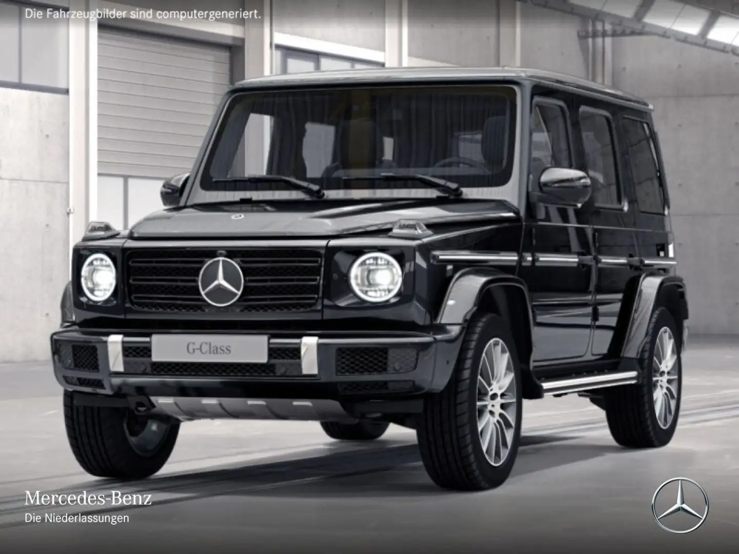 Mercedes-Benz G 400 d AMG+GSD+360+AHK+MULTIBEAM+STHZG+FAHRASS+9G Чёрный - 2