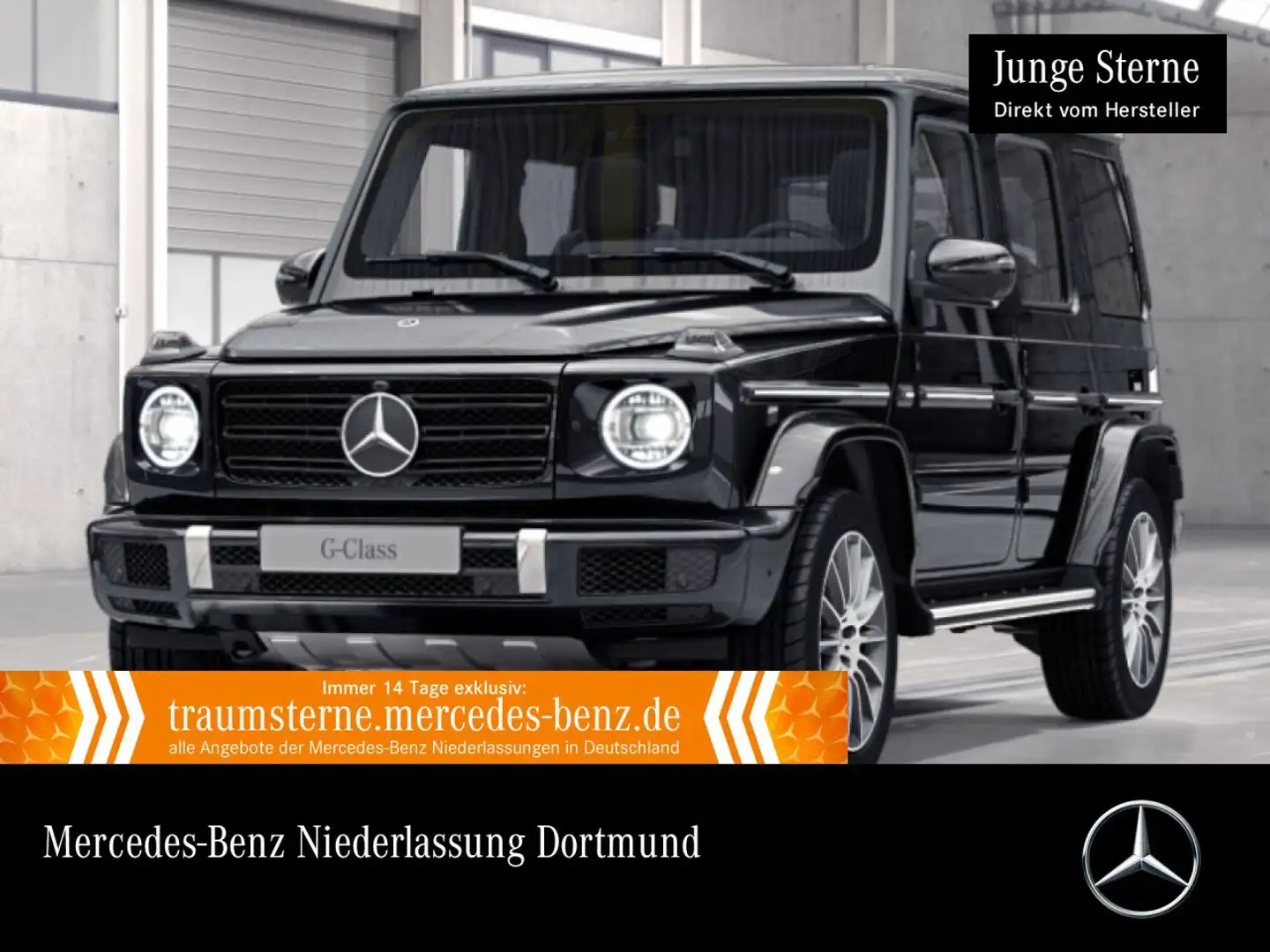 Mercedes-Benz G 400 d AMG+GSD+360+AHK+MULTIBEAM+STHZG+FAHRASS+9G Чёрный - 1