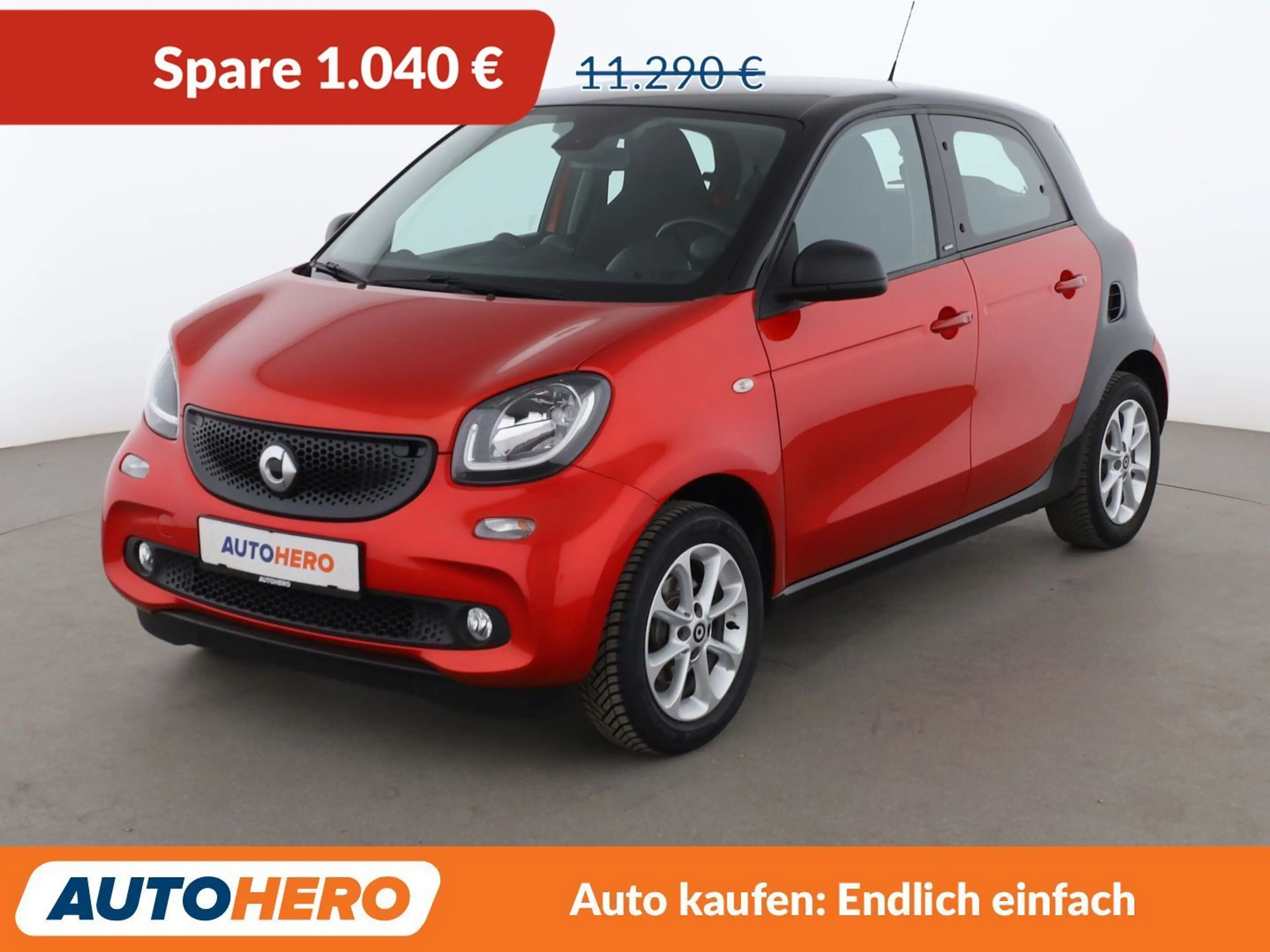 smart forFour 1.0 passion Aut.*PDC*SHZ*KLIMA*TEMPO*GARANTIE*