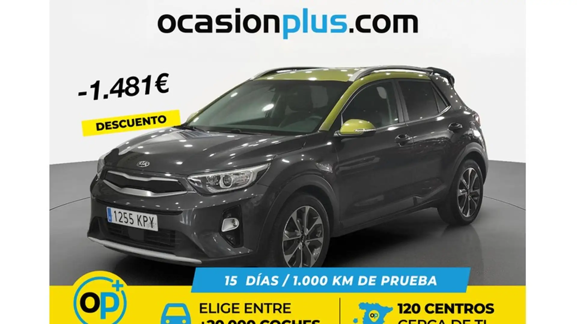 Kia Stonic 1.0 T-GDi Eco-Dynamic Tech 100 Negro - 1