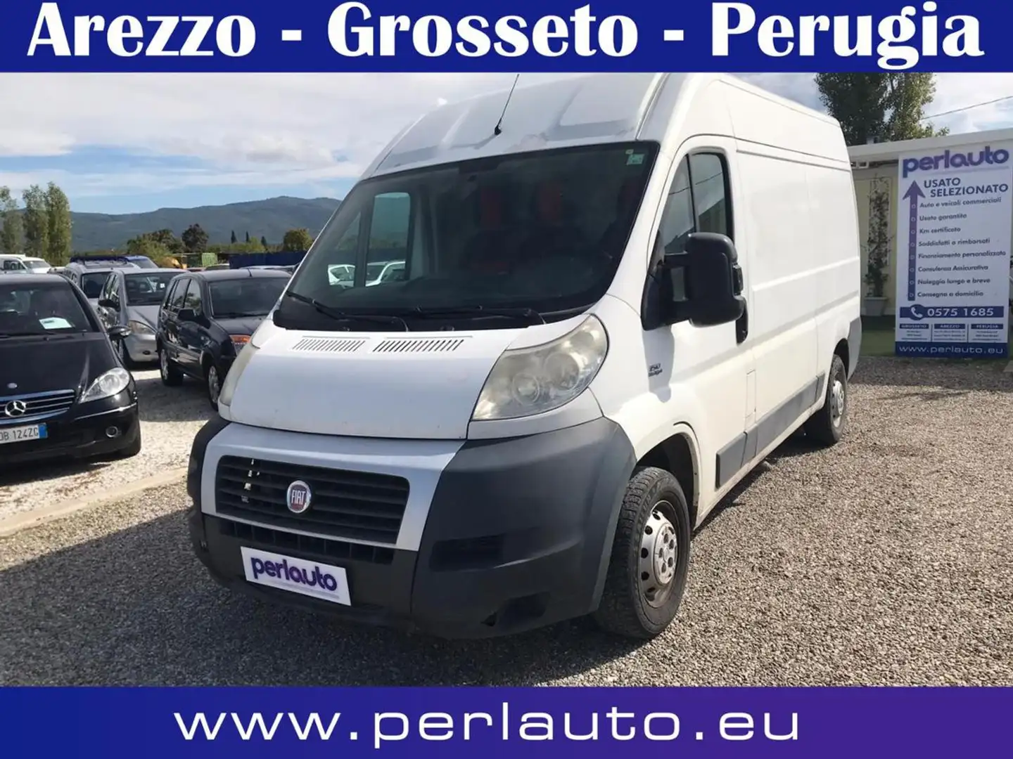 Fiat Ducato 30 2.3 MJT 150CV PM-TM Furgone Bianco - 1