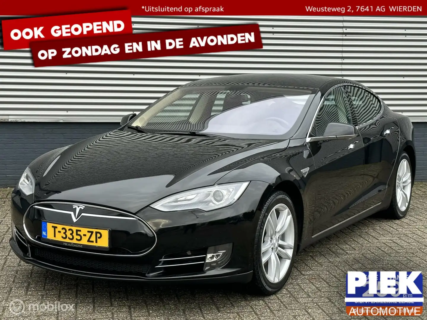 Tesla Model S 85 Base FREE SUPERCHARGING Zwart - 1