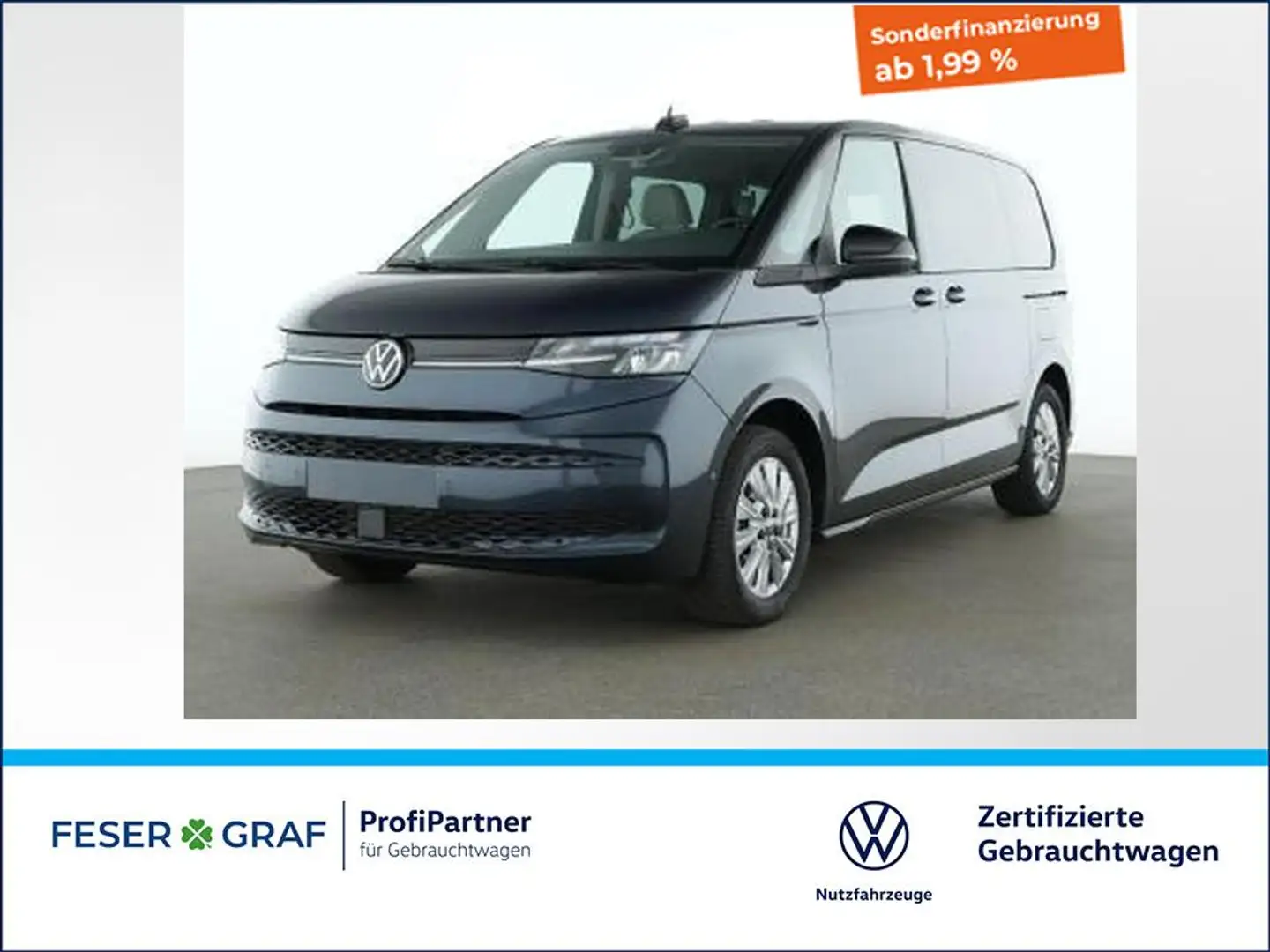 Volkswagen T7 Multivan 2.0TDI Life DSG 7Sitze AHK LED Rückfahrkamera Blau - 1