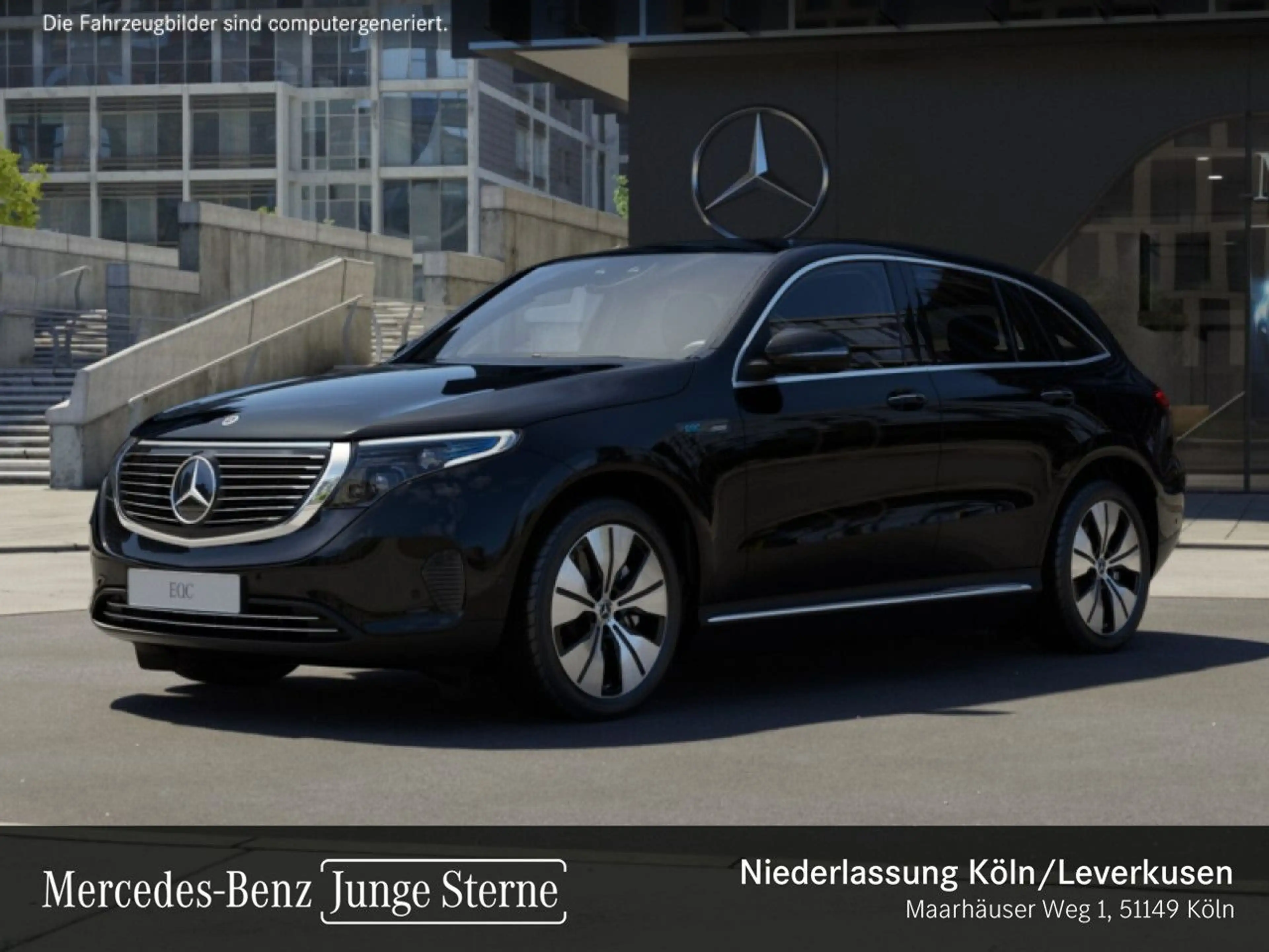 Mercedes-Benz EQC 400 4M 360+AHK+MULTIBEAM+FAHRASS+KEYLESS — photo 14