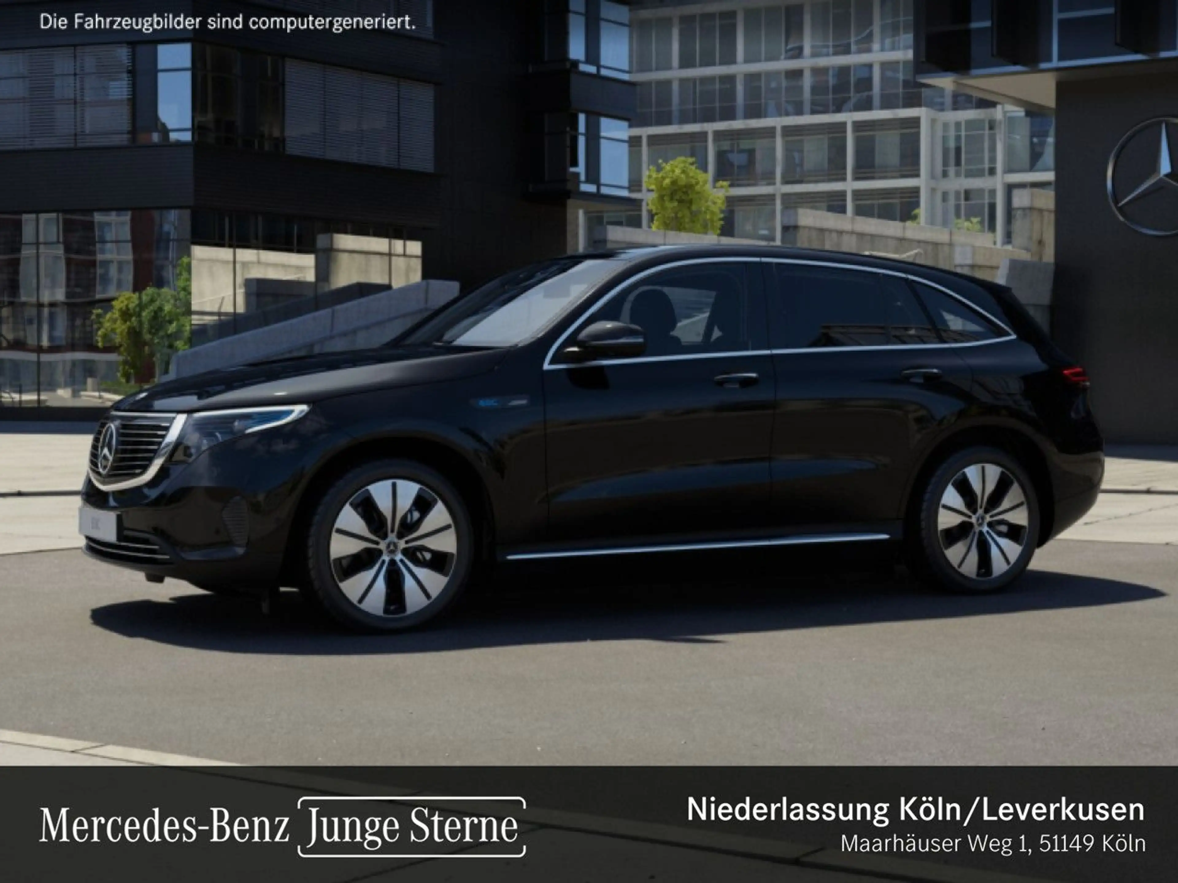 Mercedes-Benz EQC 400 4M 360+AHK+MULTIBEAM+FAHRASS+KEYLESS — photo 3