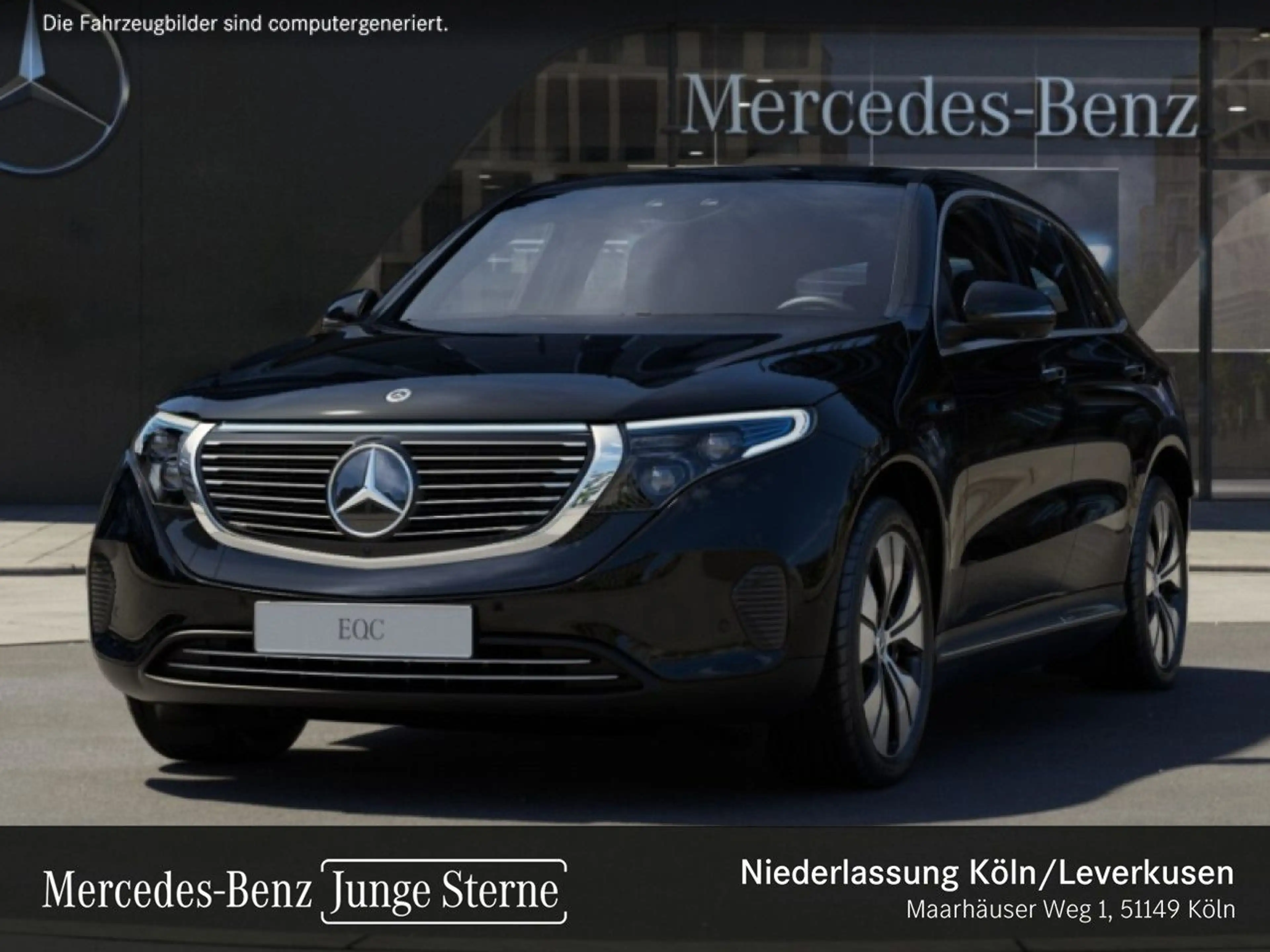 Mercedes-Benz EQC 400 4M 360+AHK+MULTIBEAM+FAHRASS+KEYLESS — photo 2