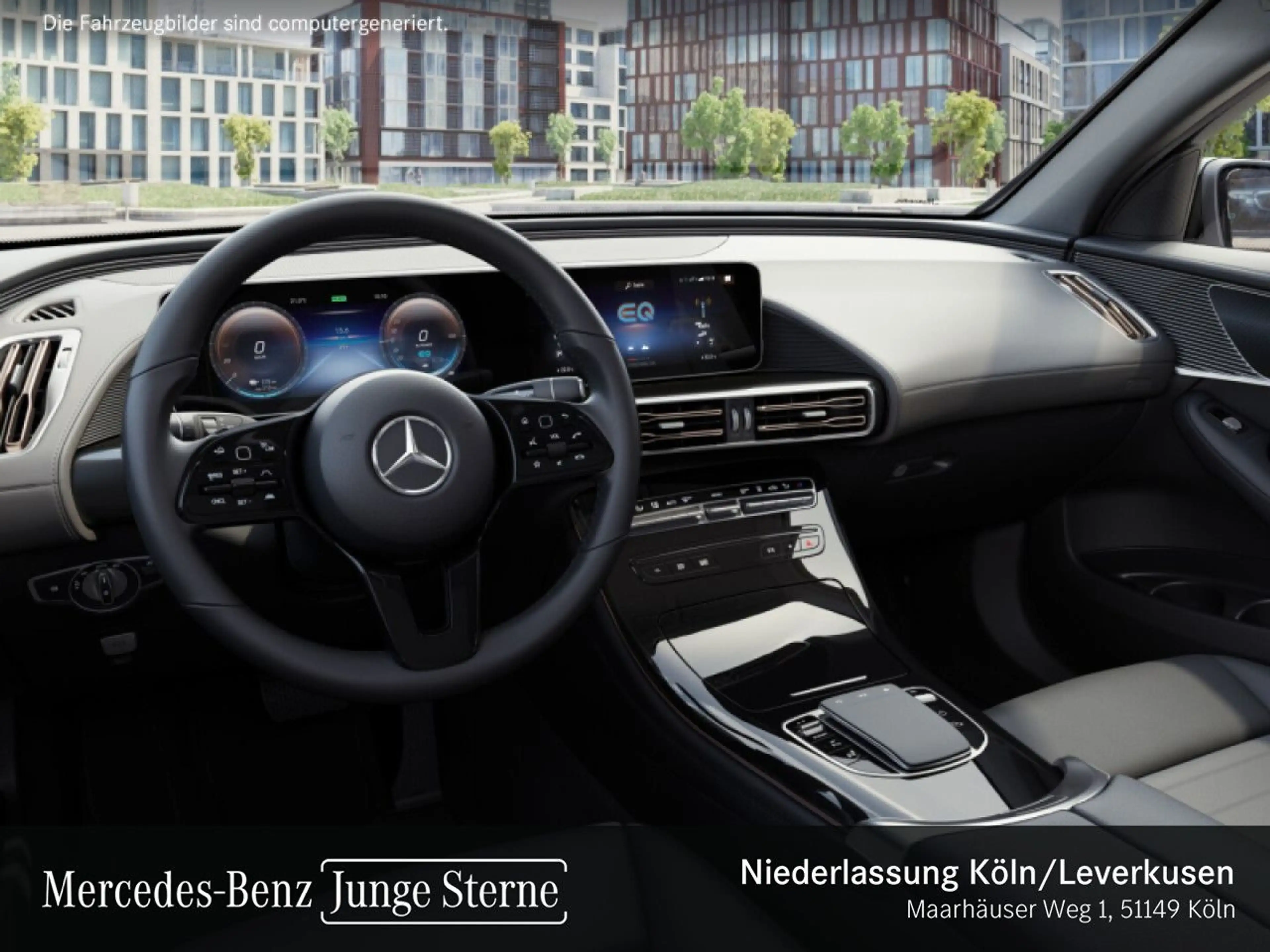 Mercedes-Benz EQC 400 4M 360+AHK+MULTIBEAM+FAHRASS+KEYLESS — photo 11
