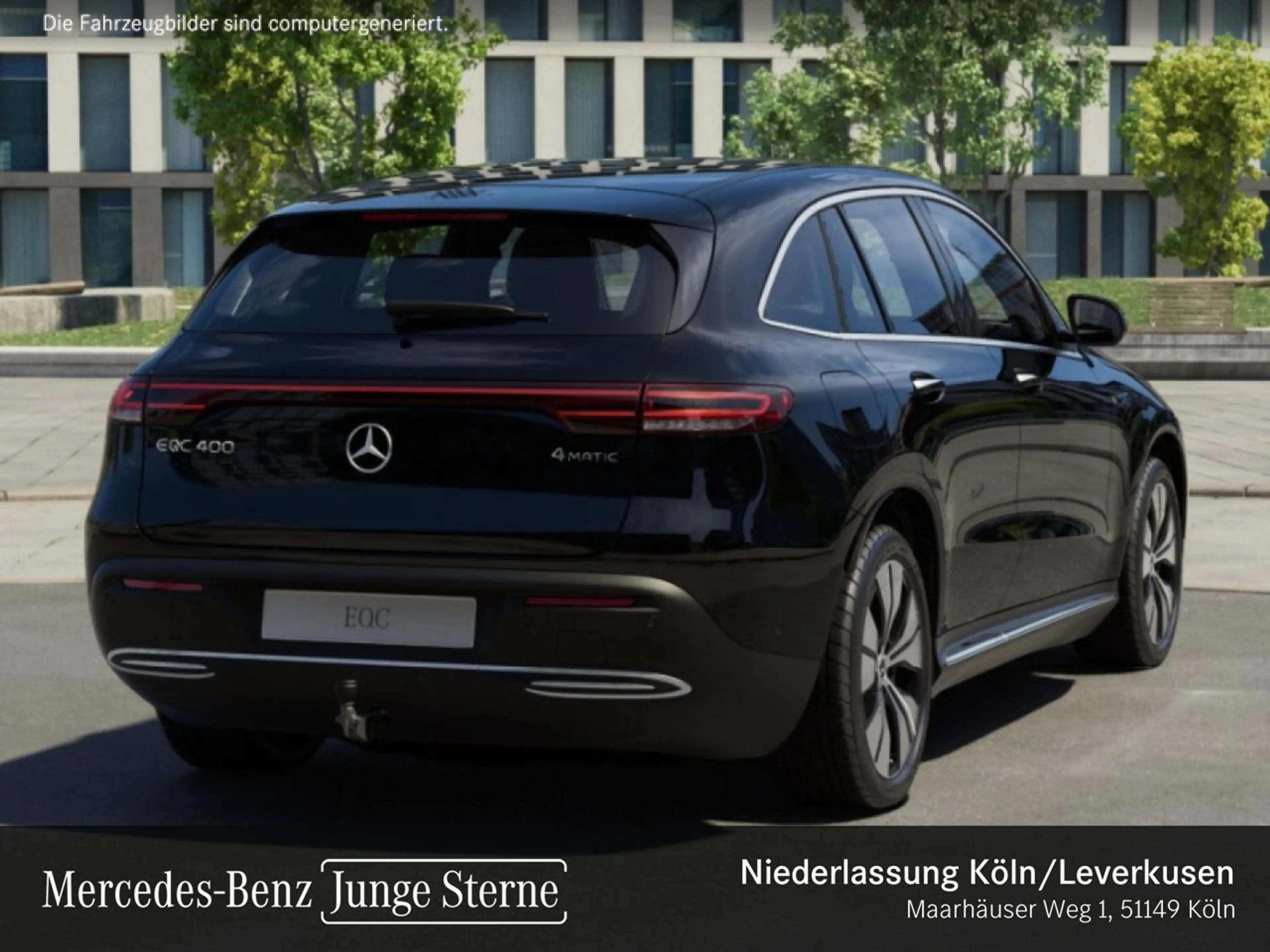 Mercedes-Benz EQC 400 4M 360+AHK+MULTIBEAM+FAHRASS+KEYLESS — photo 5