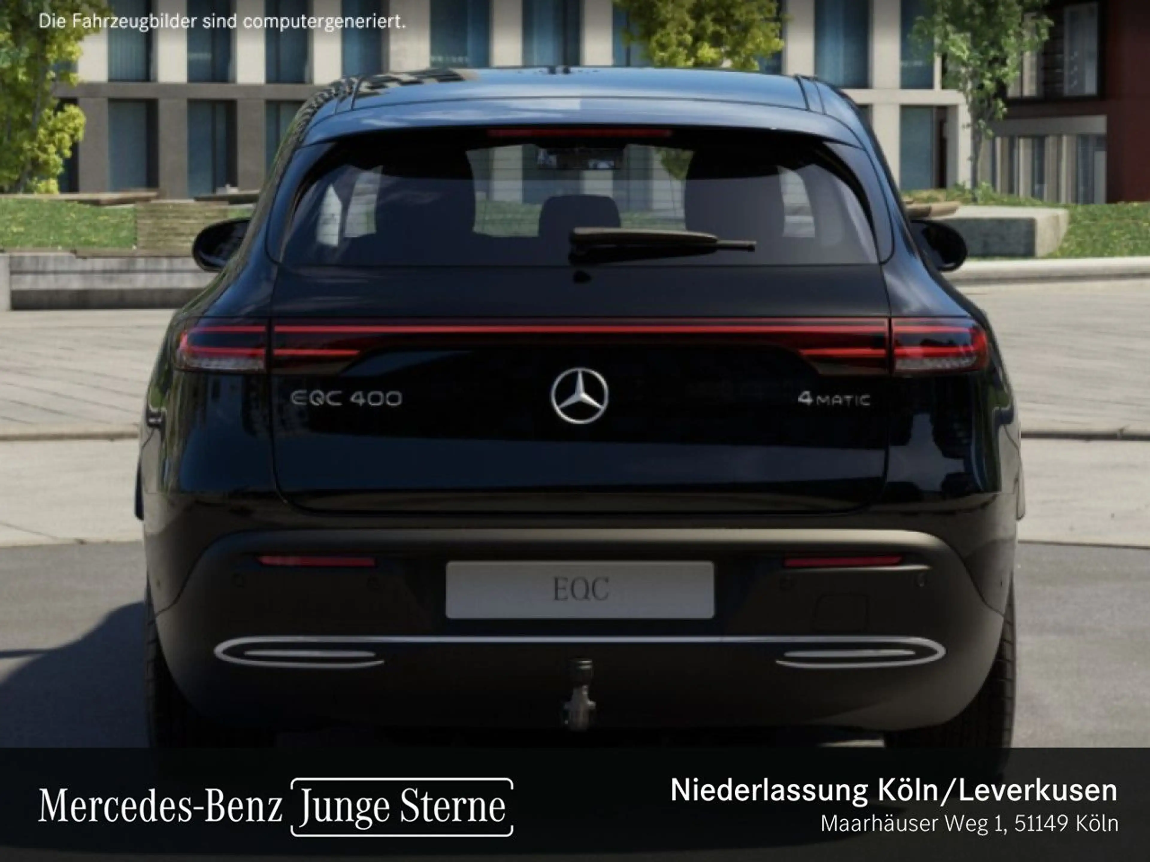 Mercedes-Benz EQC 400 4M 360+AHK+MULTIBEAM+FAHRASS+KEYLESS — photo 9