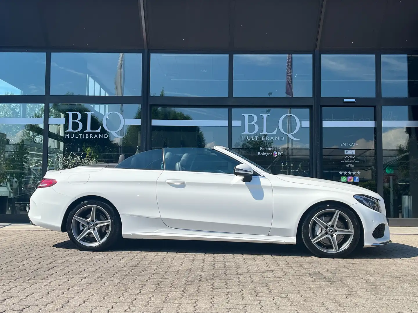 Mercedes-Benz C 220 Cabrio 220 d Premium auto Bianco - 1