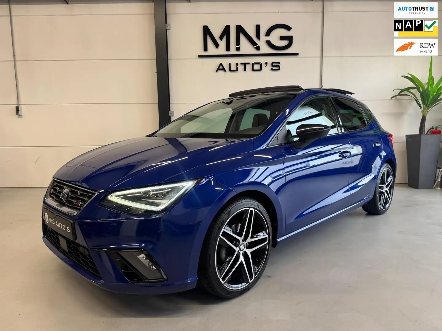 SEAT Ibiza 1.0 TSI FR |PANO|CAMERA|LED|CRUIS|ANDROID|Vol Blauw - 1