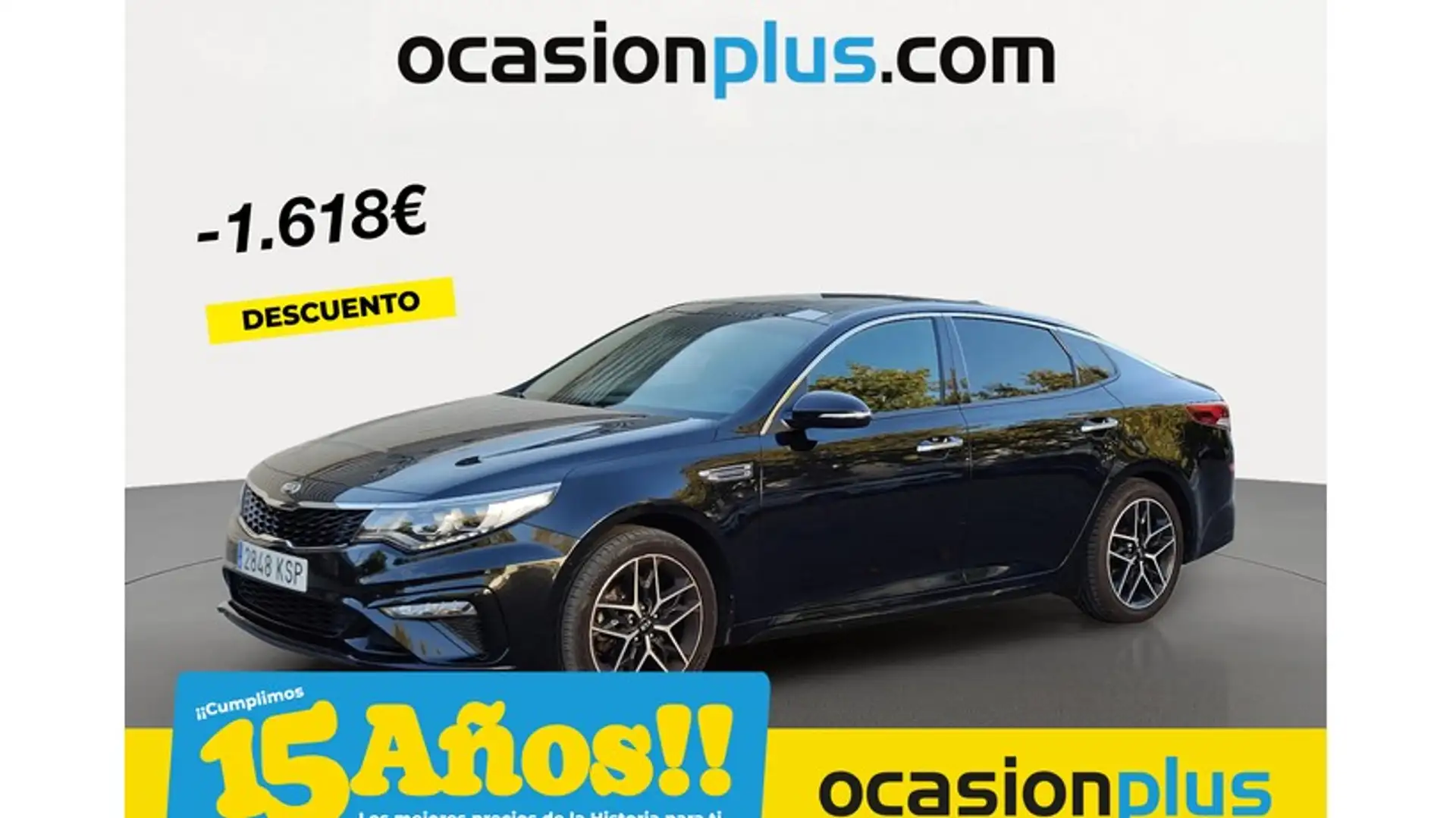 Kia Optima 1.6CRDi VGT Eco-Dynamics GT Line DCT (Pack Luxury) Negro - 1