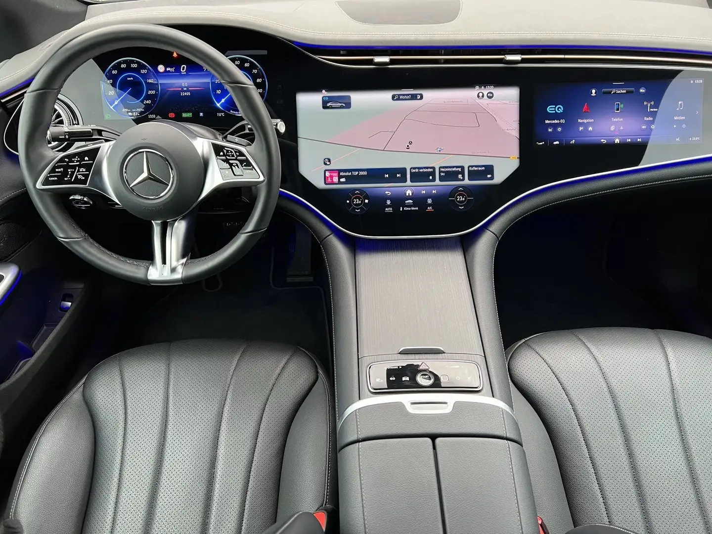 Mercedes-Benz EQE 300 Advanced Plus+Hyperscreen+AHK+Wartung ! Weiß - 2