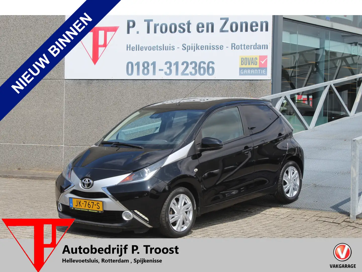 Toyota Aygo 1.0 VVT-i x-sport Lage originele kilometerstand/Ai Zwart - 1