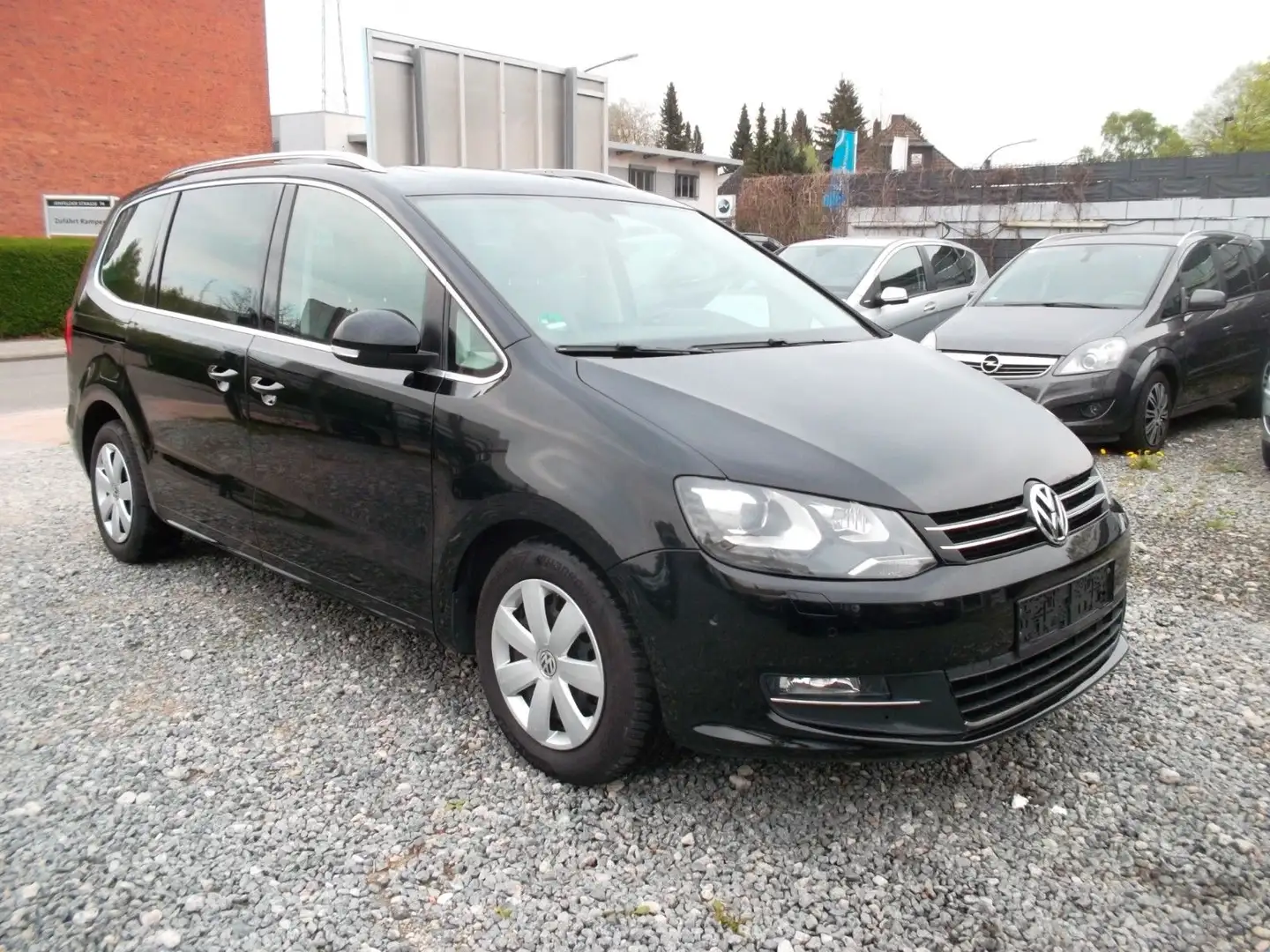 Volkswagen Sharan Highline BMT, 1.HAND,Pana.Dach,7.Sitze Schwarz - 1