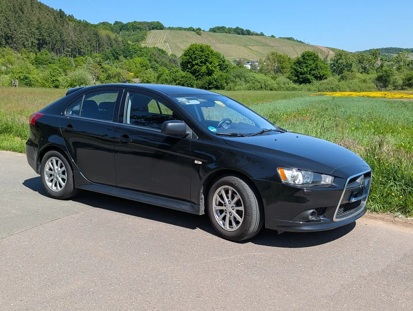 Mitsubishi Lancer 1.6 Clear Tec incl Winterräder TÜV neu Schwarz - 1