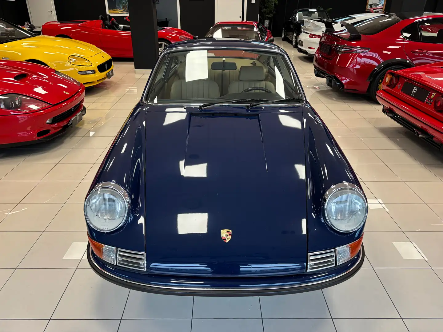 Porsche 911 2.2 S -  Albert blau - Interno Beige Bleu - 2