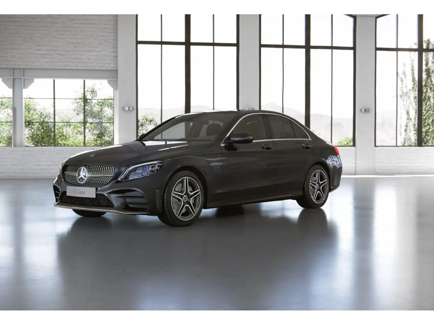 Mercedes-Benz C 300 de AMG+PANO+KAMERA+HuD+COMAND+Ambiente Grau - 2