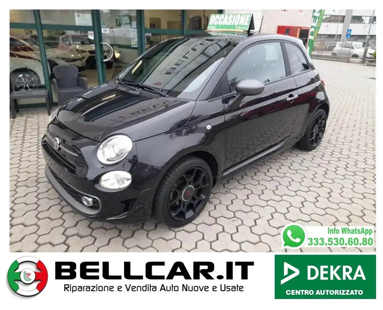 Fiat 500 500 1.2 Sport Nero - 1